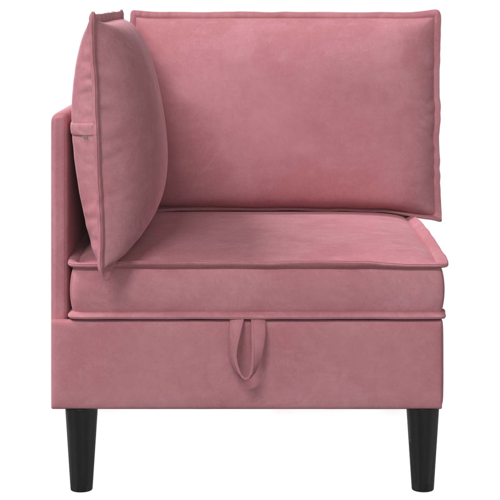 Sofa s pohranom Ružičasta Baršun
