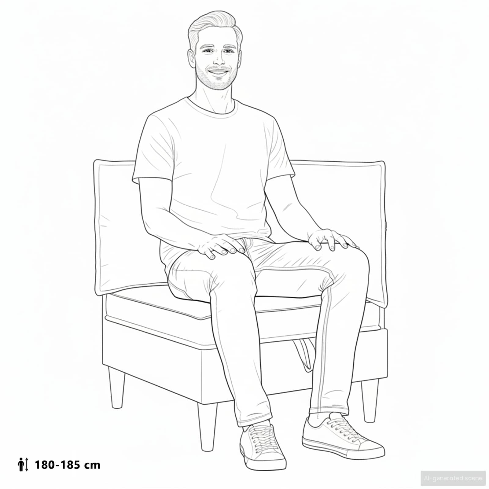 Sofa s pohranom Krem Baršun