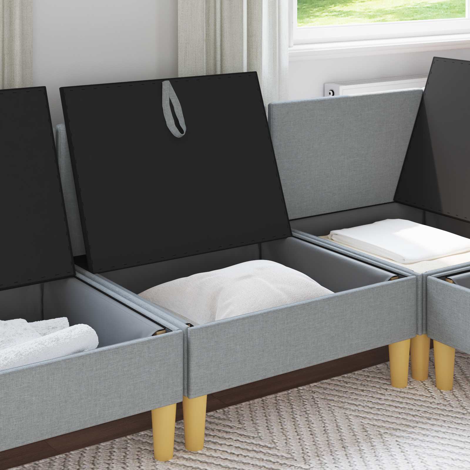 Sofa s pohranom Tkanina