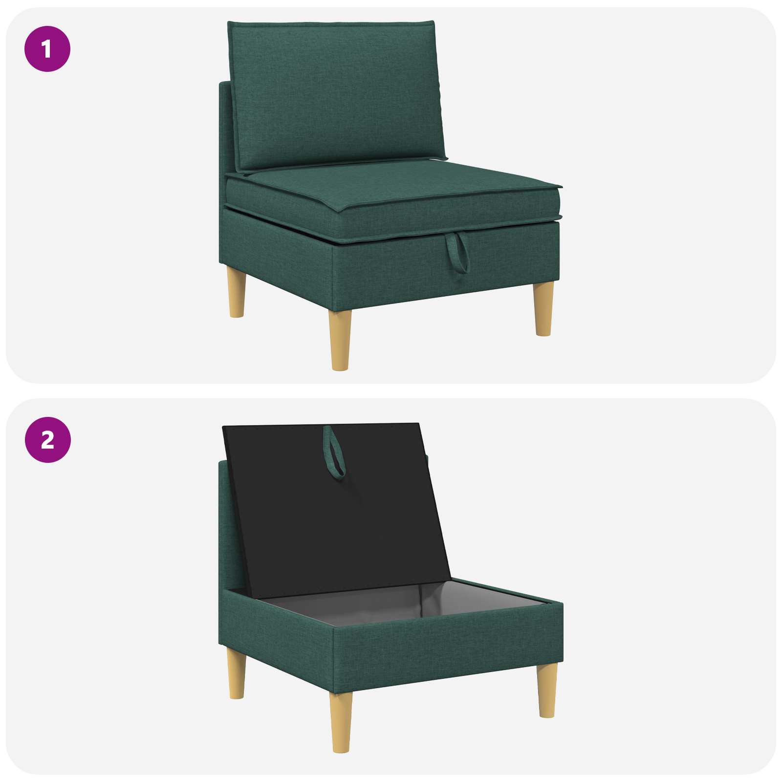 Sofa s pohranom Tkanina