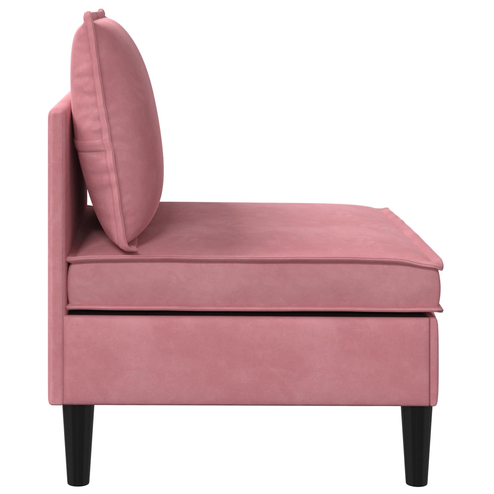 Sofa s pohranom Ružičasta Baršun