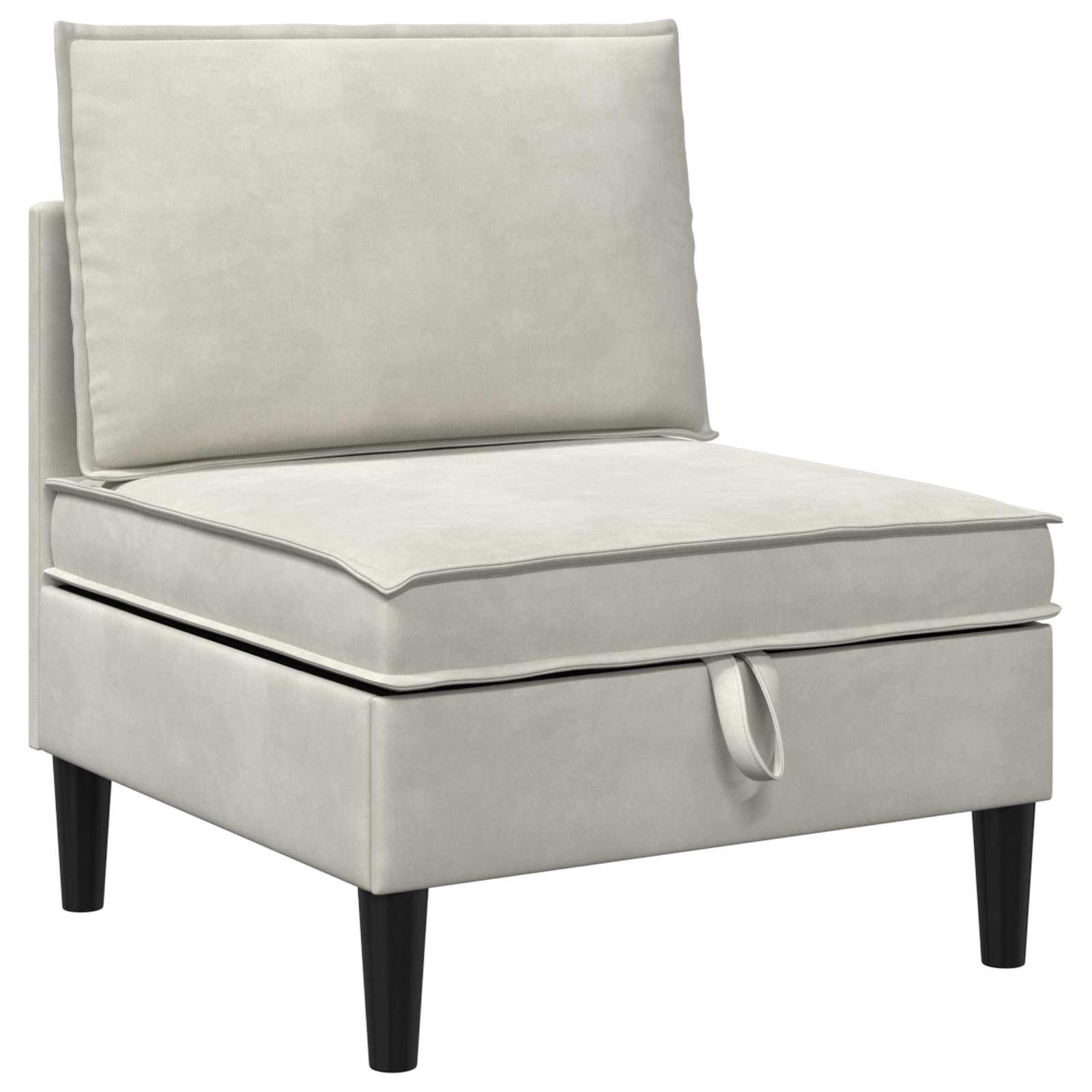 Sofa s pohranom Krem Baršun