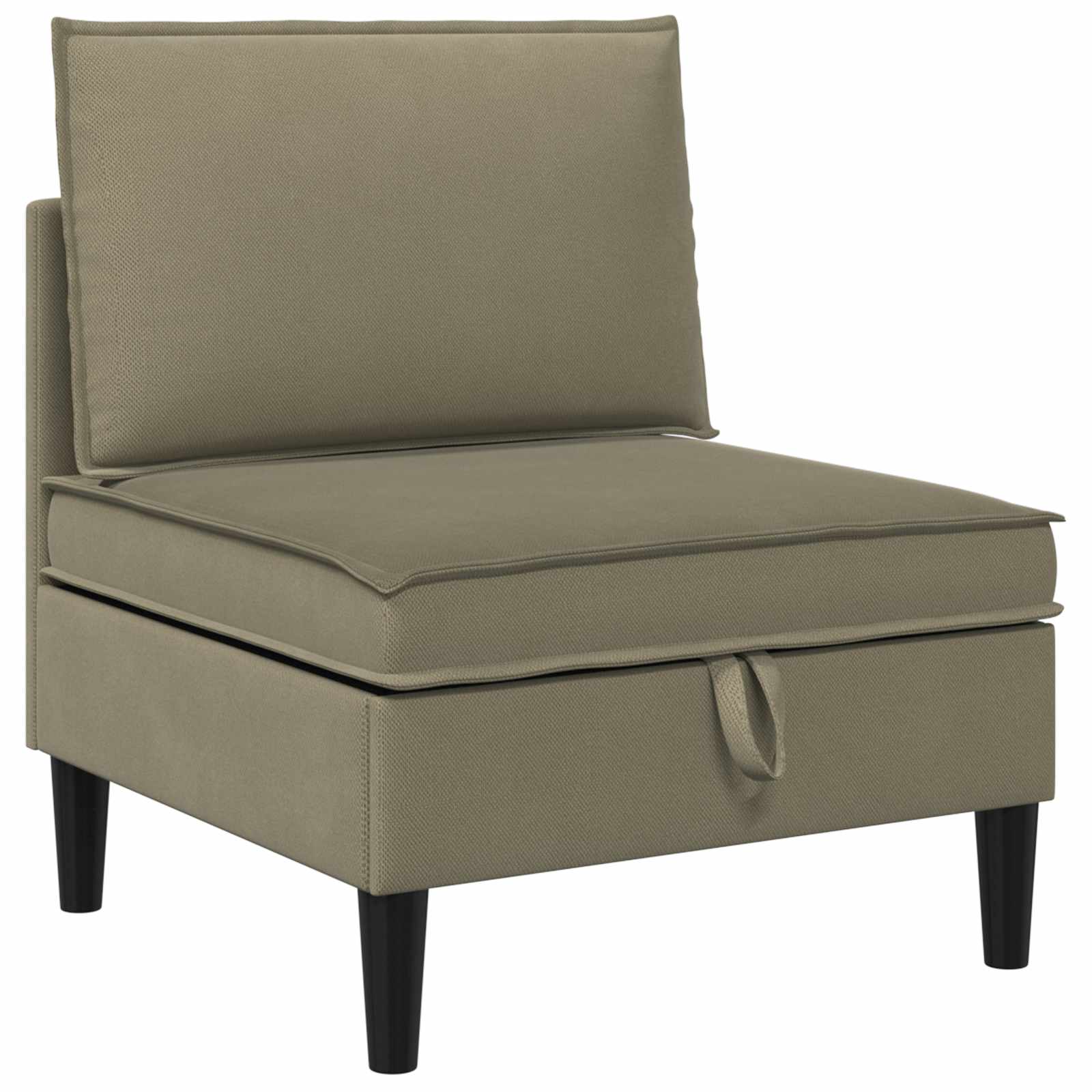 Srednji sofa s ladicom Kaki Baršun