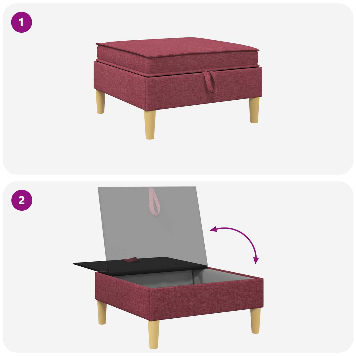 Sofa s pohranom Tkanina