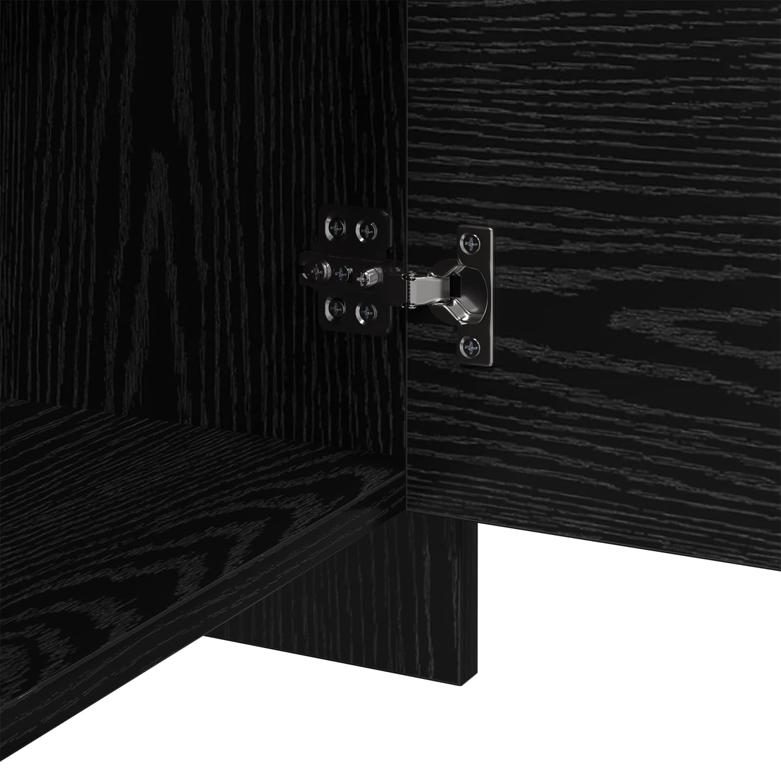 Noćni ormar Crni hrast 45 x 34 x 44,5 cm Konstruirano drvo
