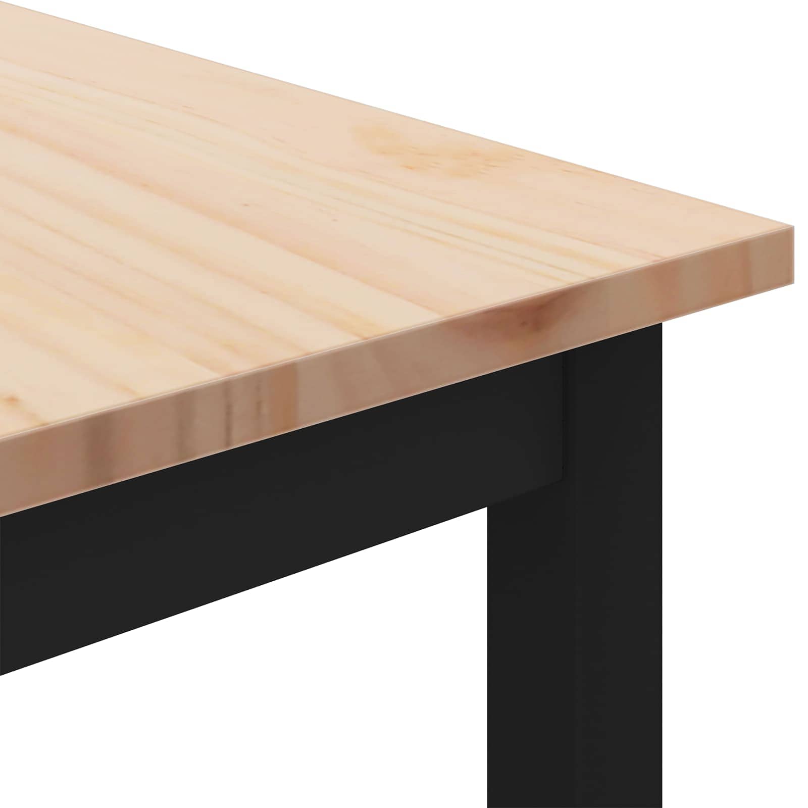 Kava Stol Prirodna 50 x 50 x 36 cm Čvrsto borovo drvo