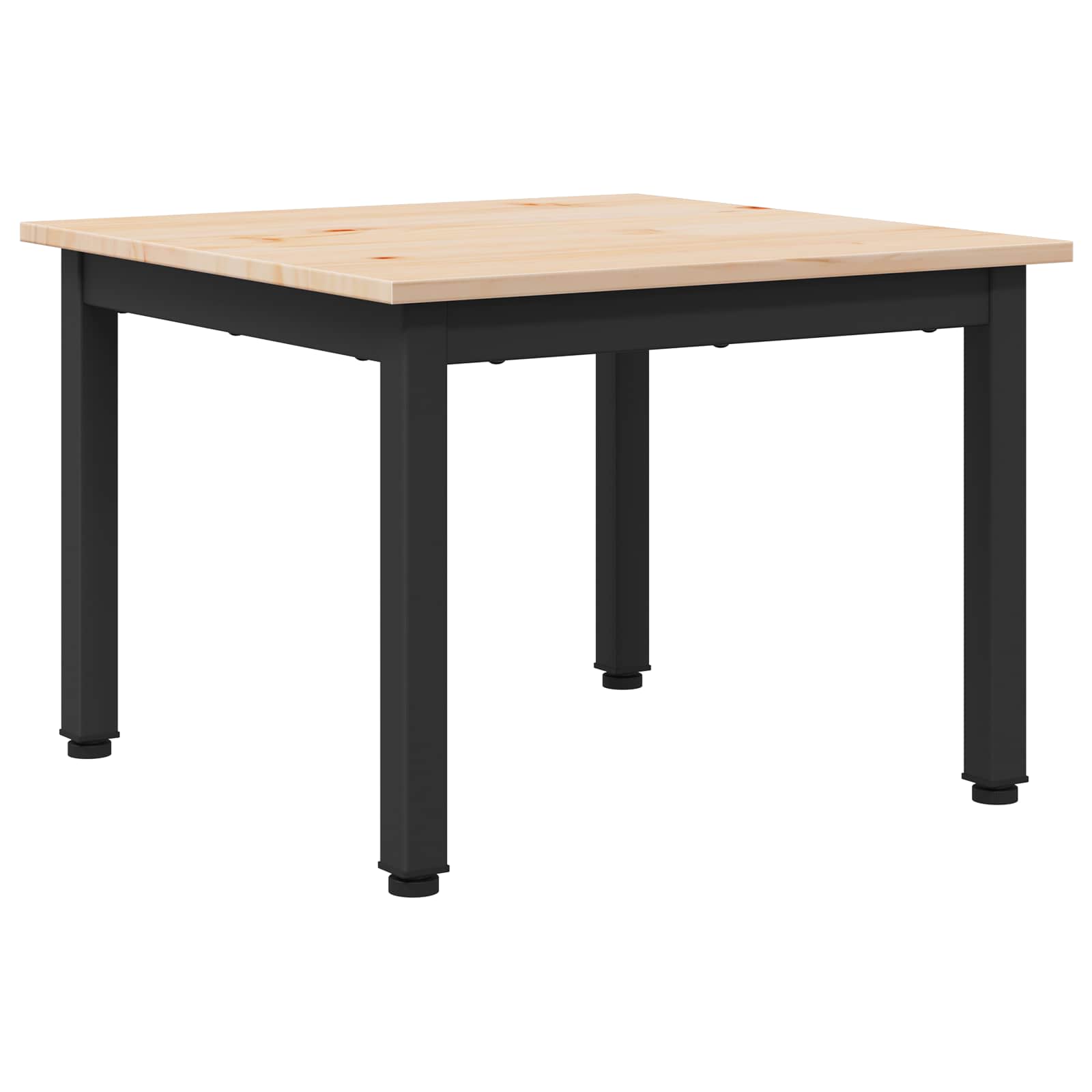 Kava Stol Prirodna 50 x 50 x 36 cm Čvrsto borovo drvo