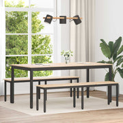 klupa Prirodna 160 x 35 x 45 cm Čvrsto borovo drvo