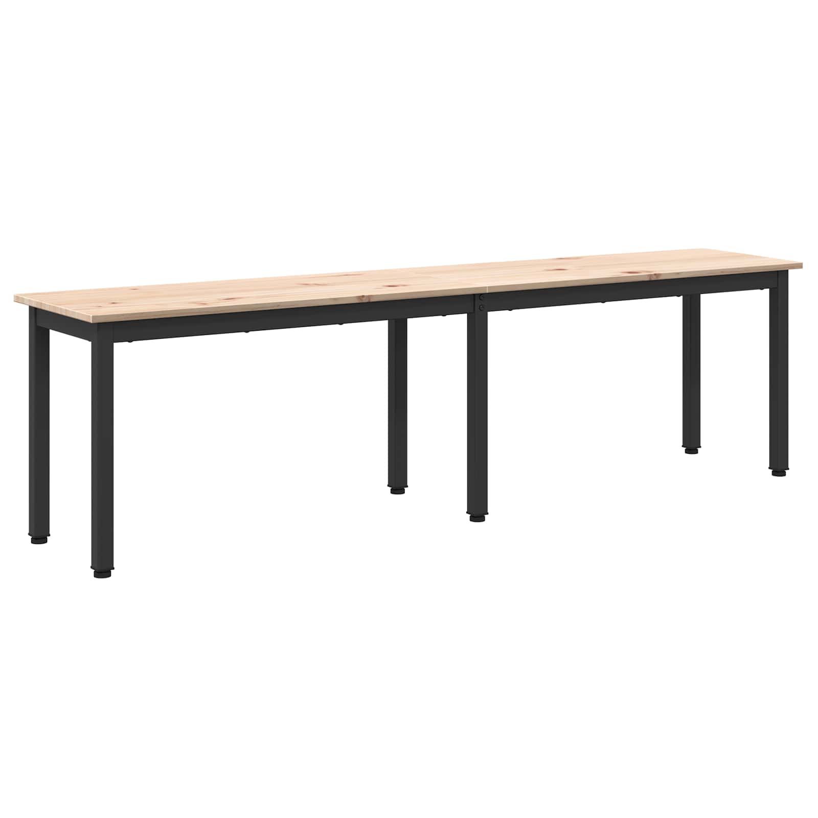 klupa Prirodna 160 x 35 x 45 cm Čvrsto borovo drvo