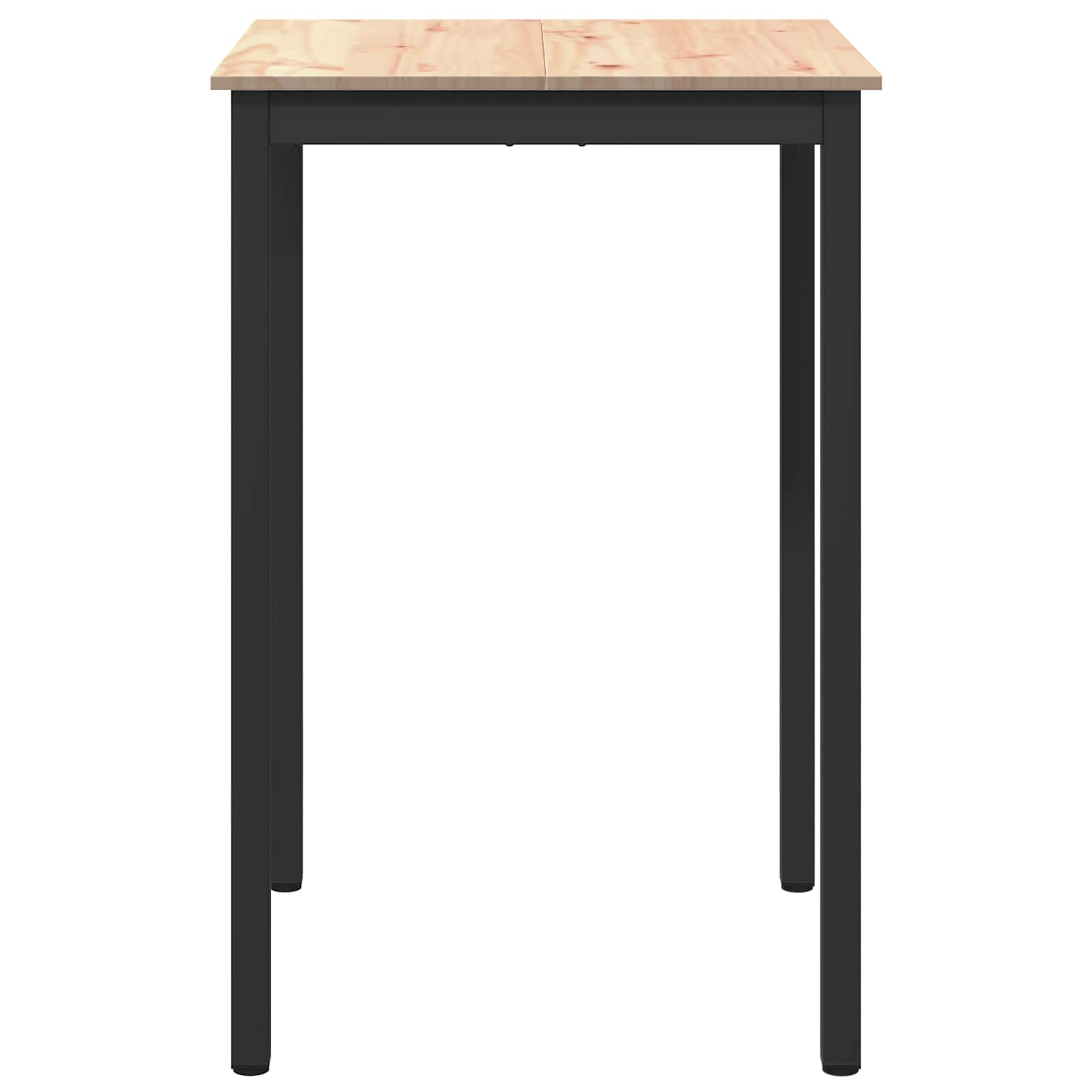 Stol za bar Prirodna 70 x 70 x 105 cm Čvrsto borovo drvo