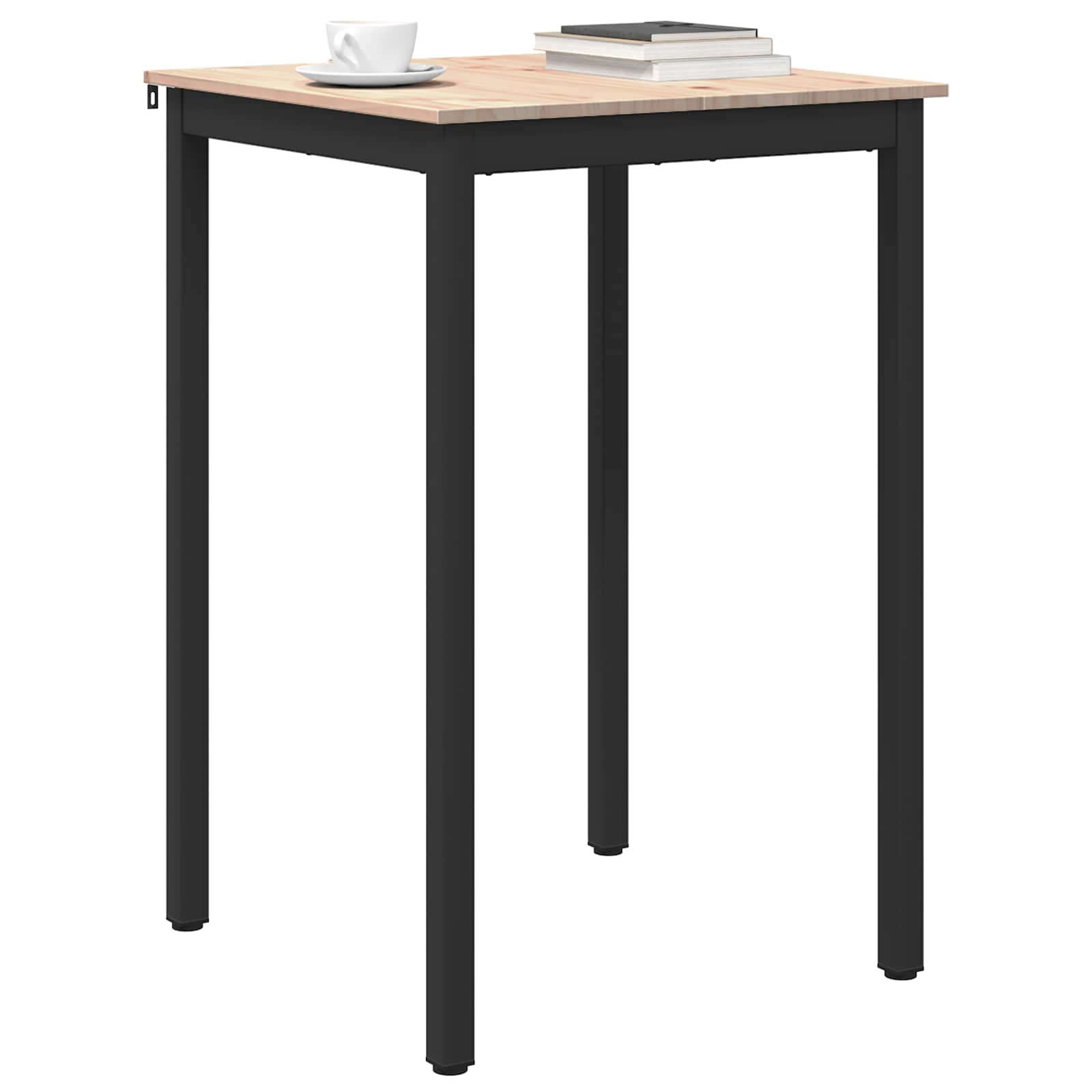 Stol za bar Prirodna 70 x 70 x 105 cm Čvrsto borovo drvo