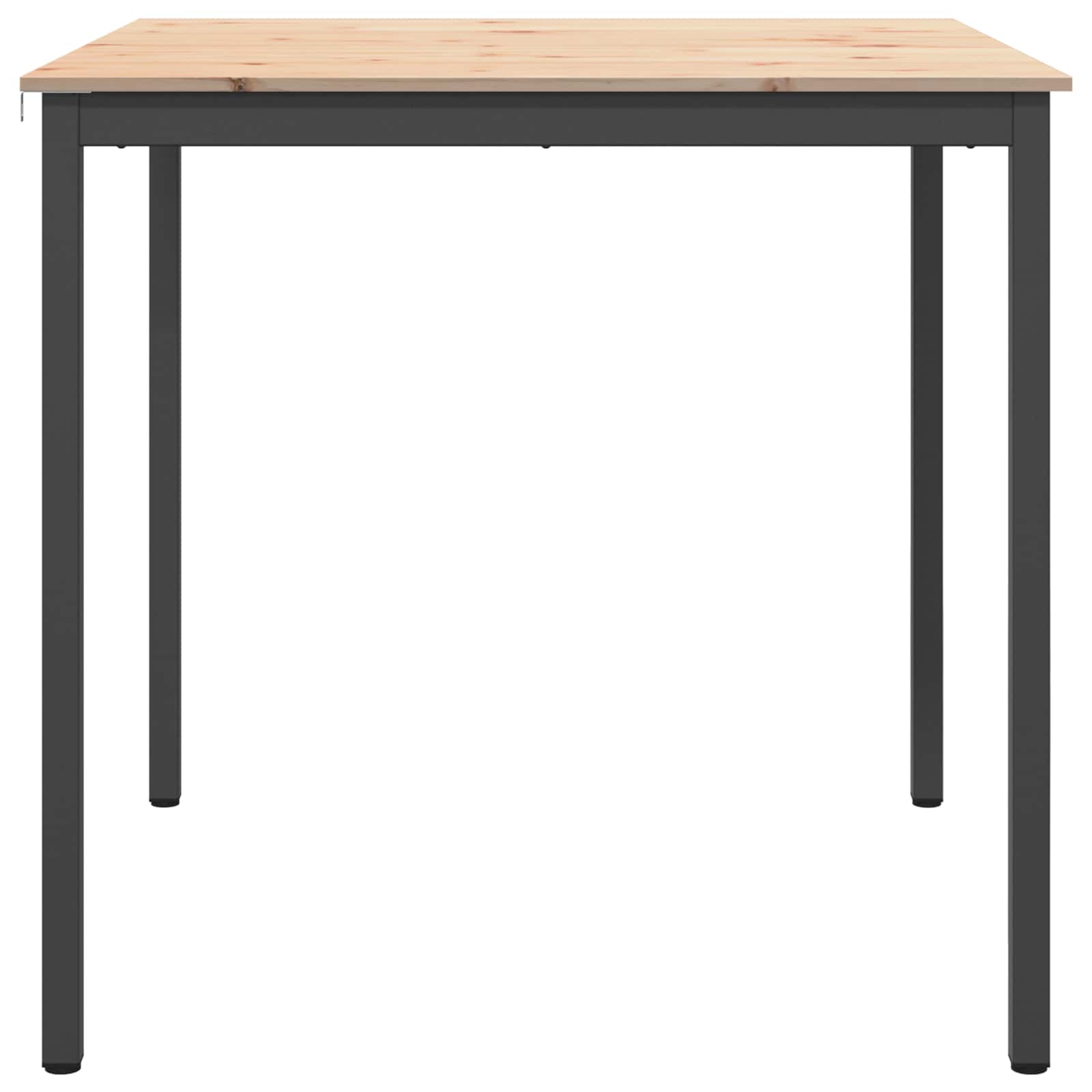 Stol za bar Prirodna 110 x 110 x 105 cm Čvrsto borovo drvo