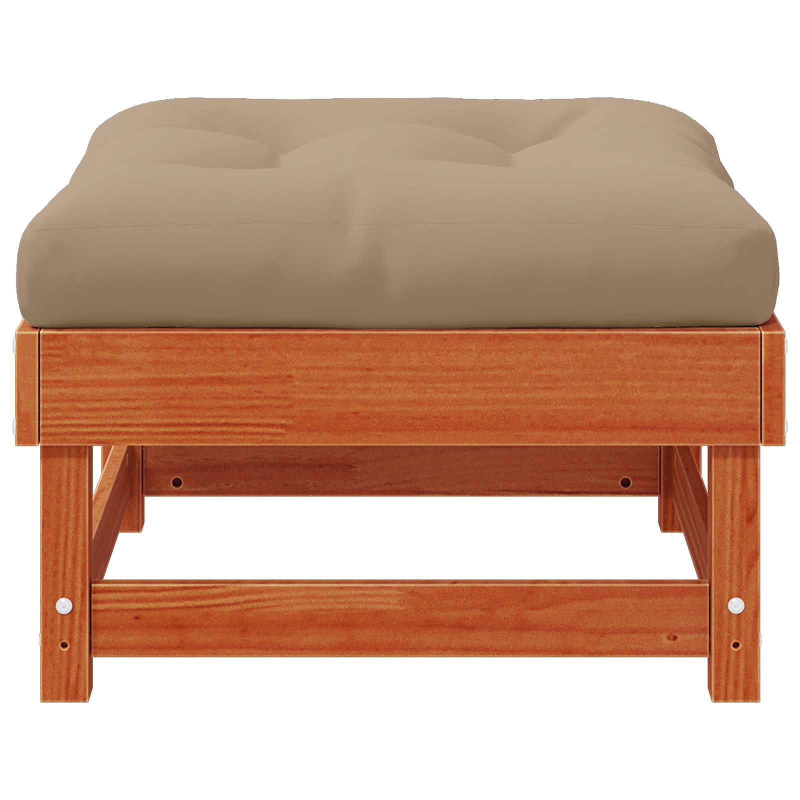 Noge za odmaranje u vrtu Masivna borovina Bakarno smeđa bor