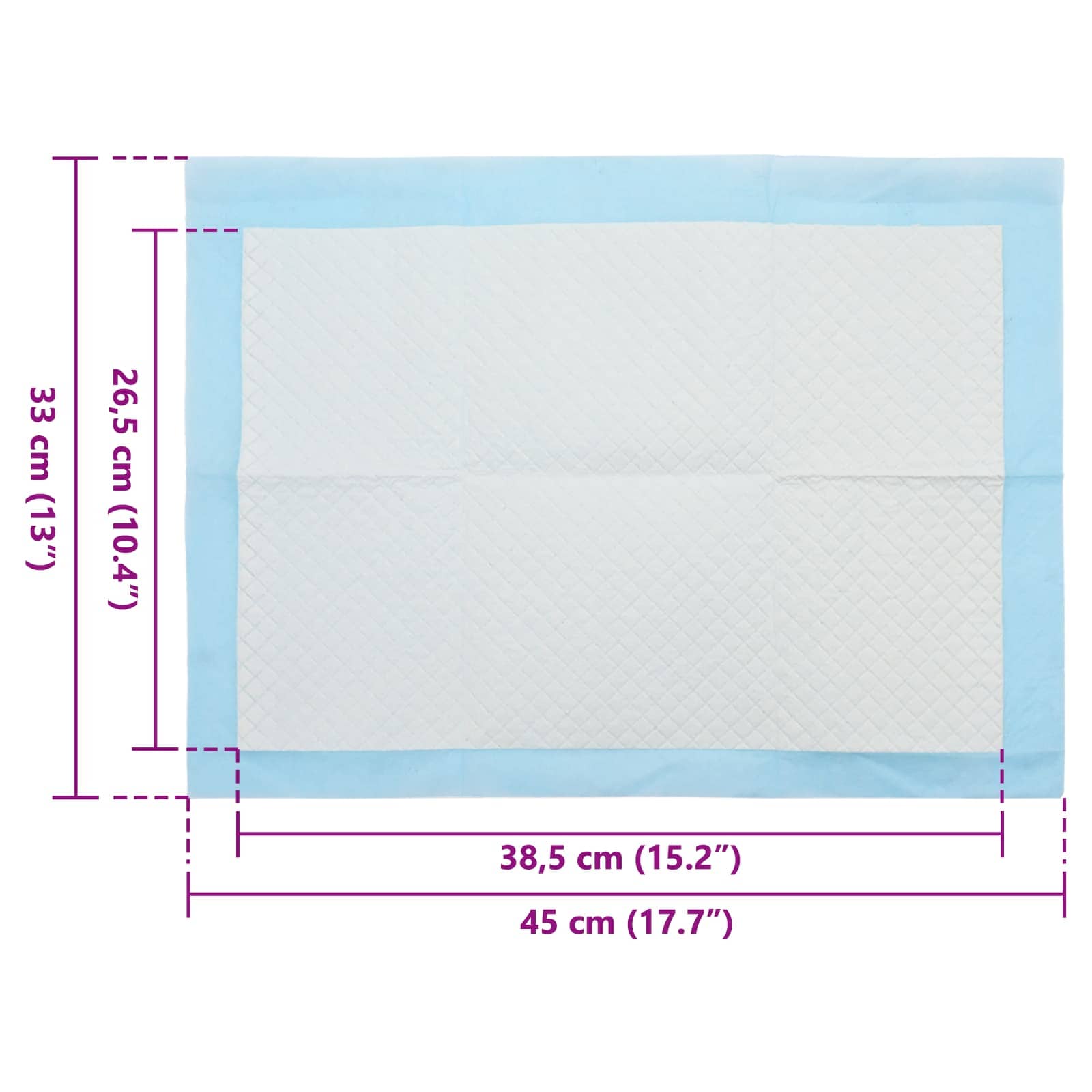 Prostirka za trening kućnih ljubimaca od netkanog materijala 100 pcs