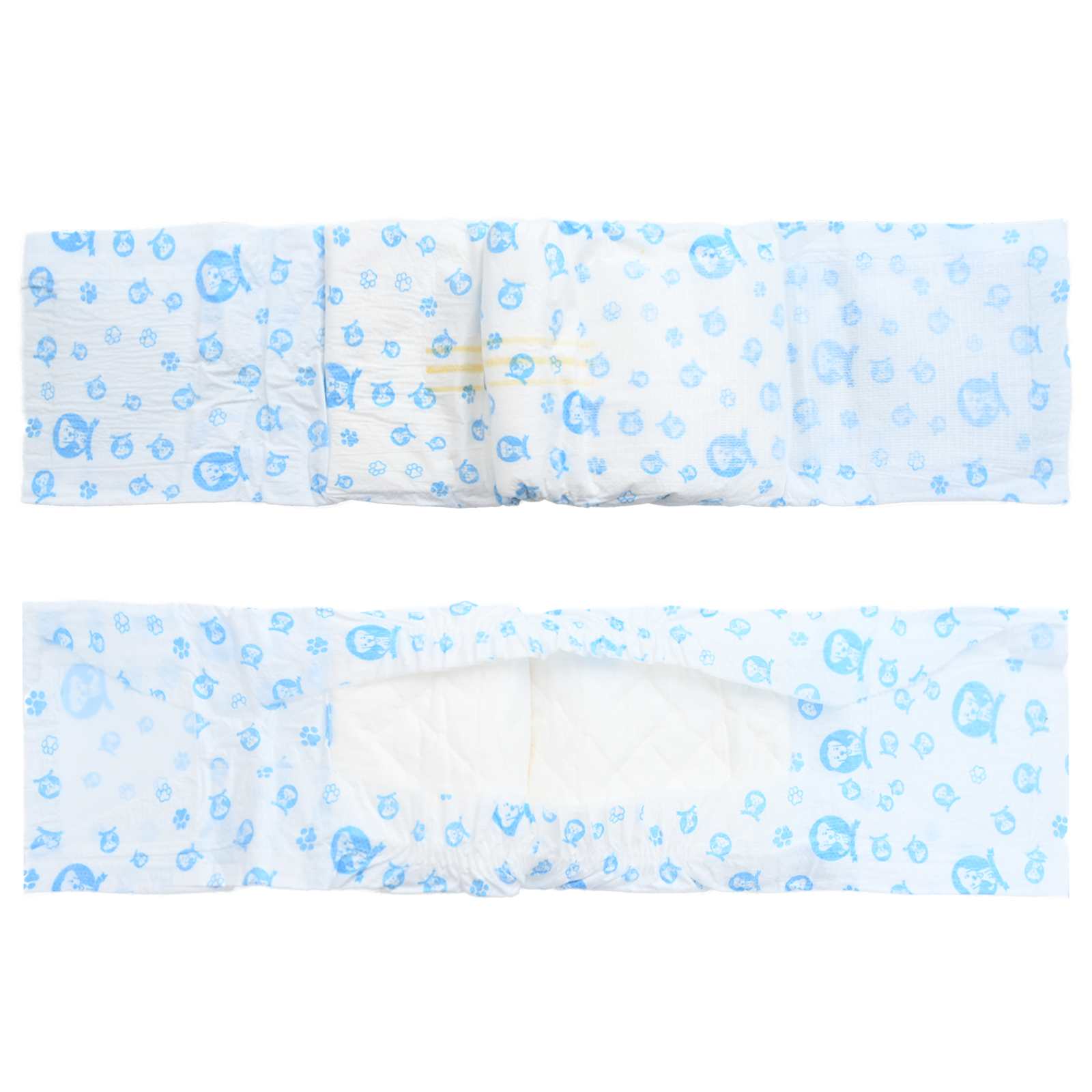 Jednokratna pelena za muške pse 30 pcs Bijeli L