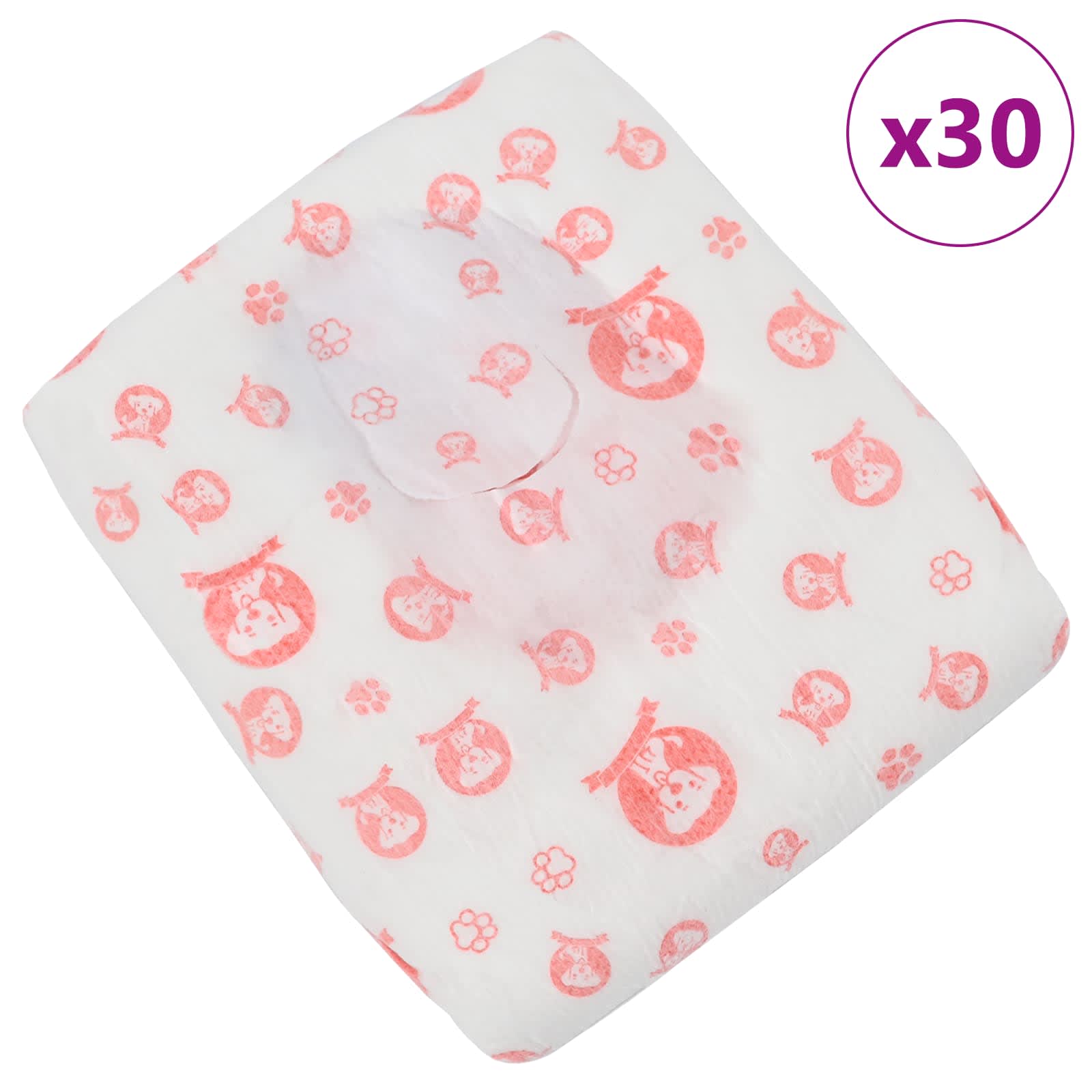 Jednokratna pelena za pse ženke 30 pcs Bijeli M
