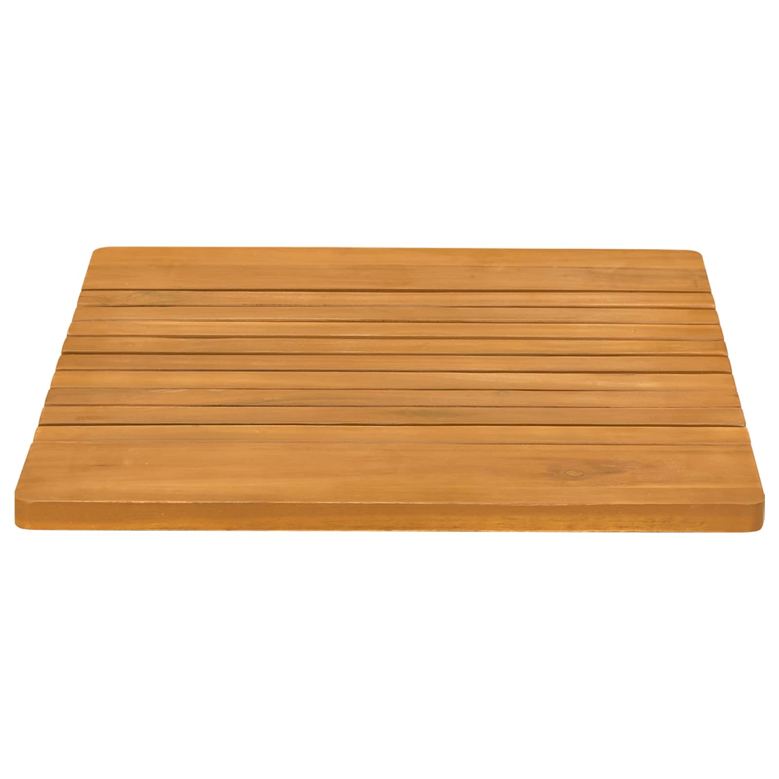 Prostirka za kupanje Jednobojno Smeđa 52 x 50 cm boja drva