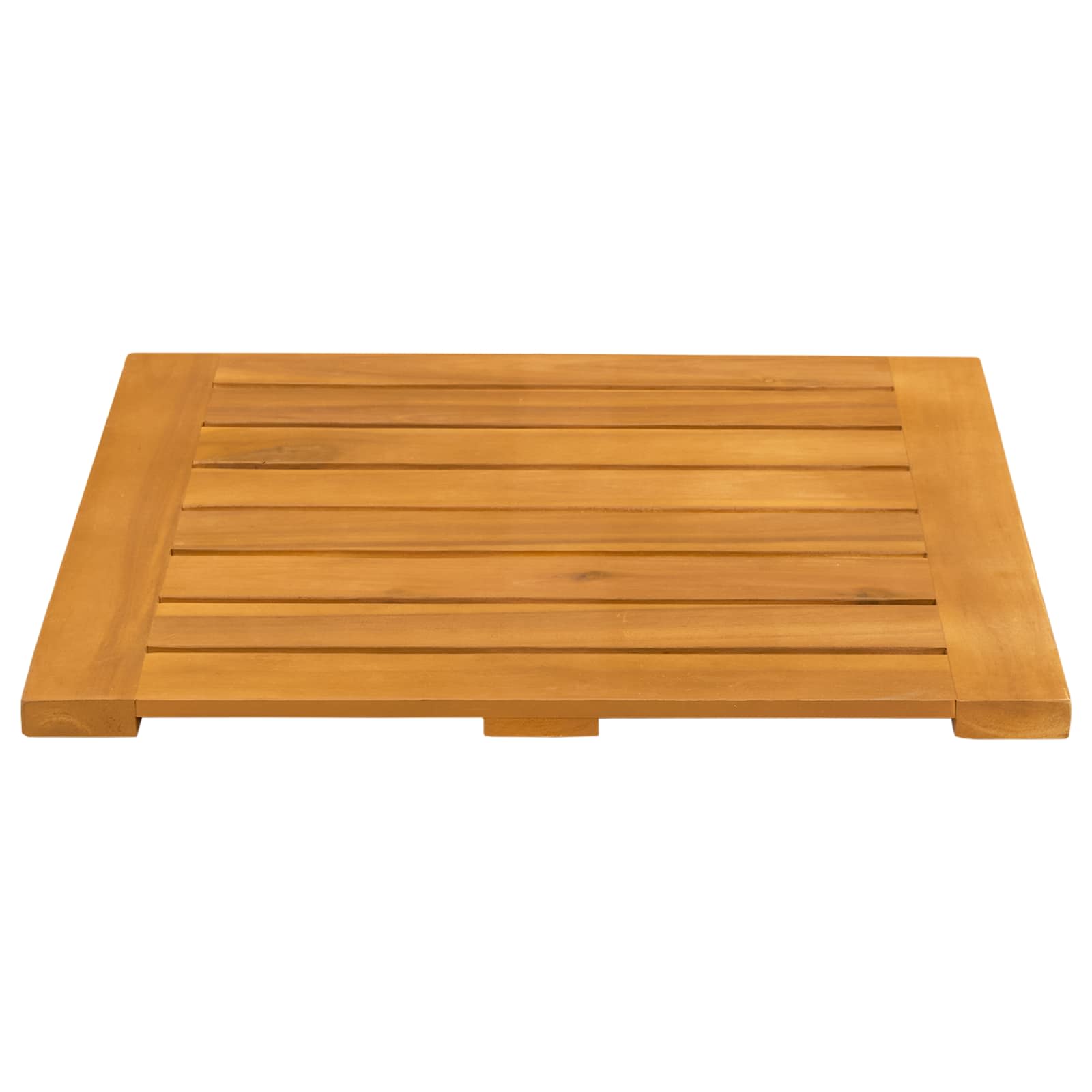 Prostirka za kupanje Jednobojno Smeđa 50 x 50 cm boja drva