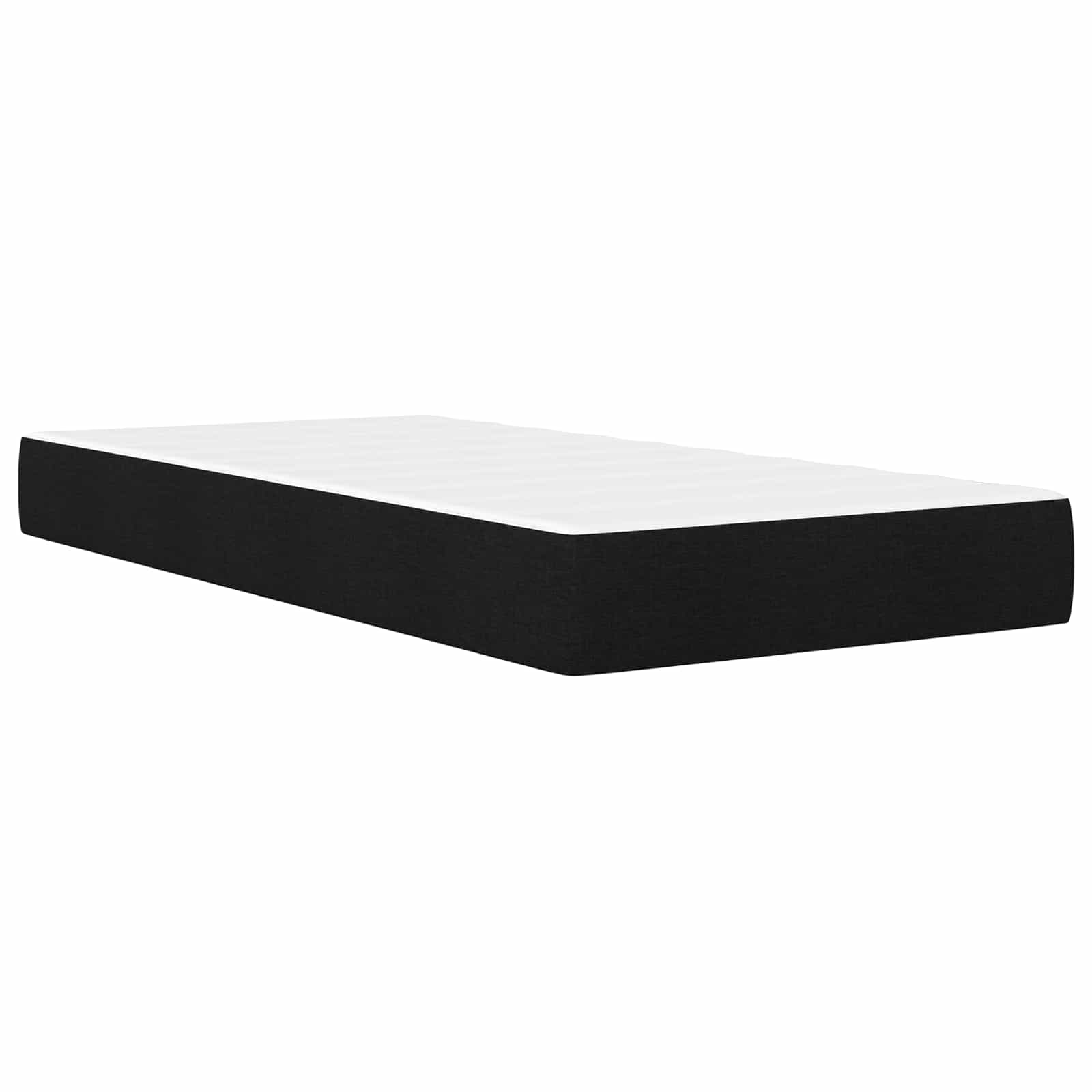 Okvir kreveta s madracem Crna 90 x 200 cm Poliester