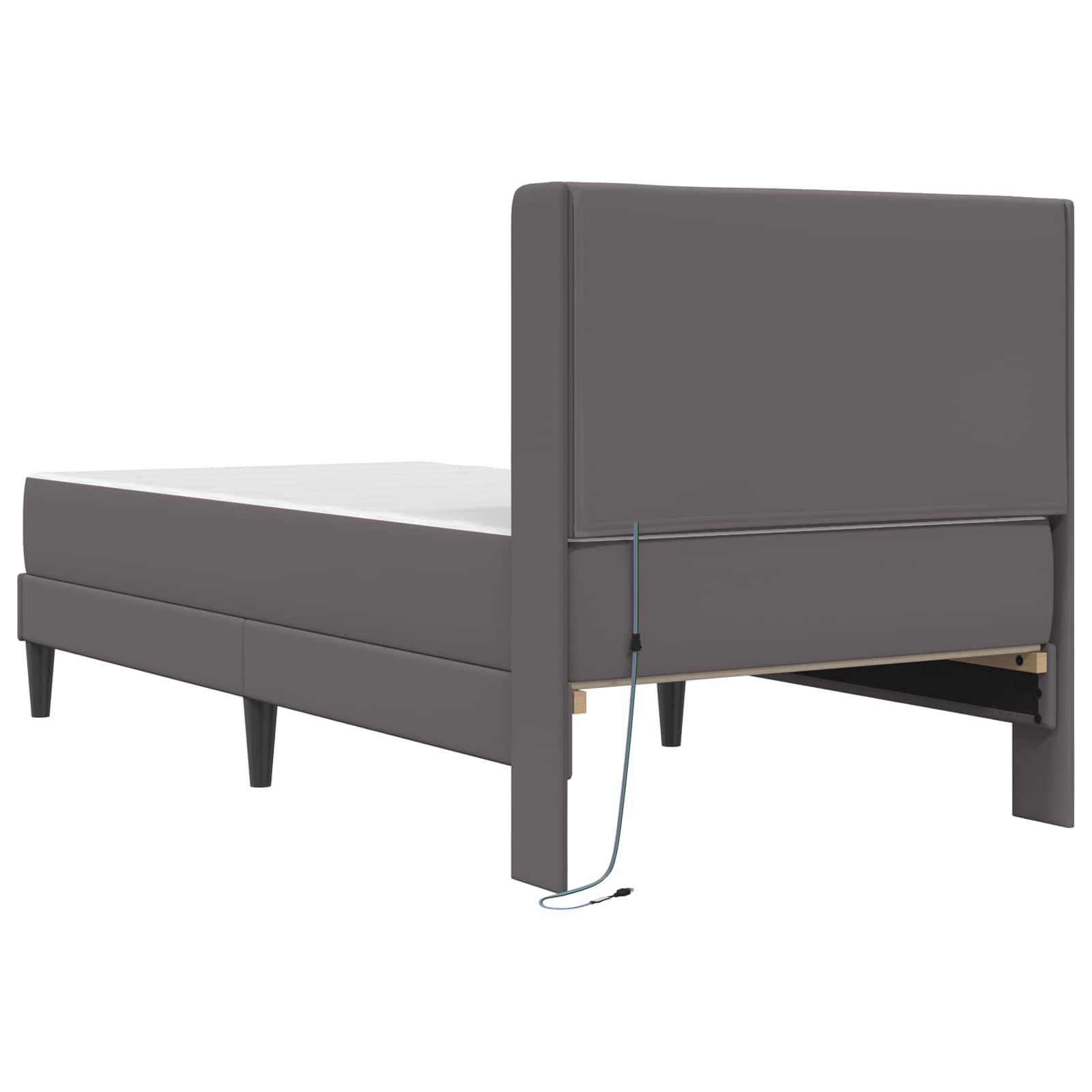 Okvir kreveta s madracem Siva 100 x 200 cm Umjetna koža