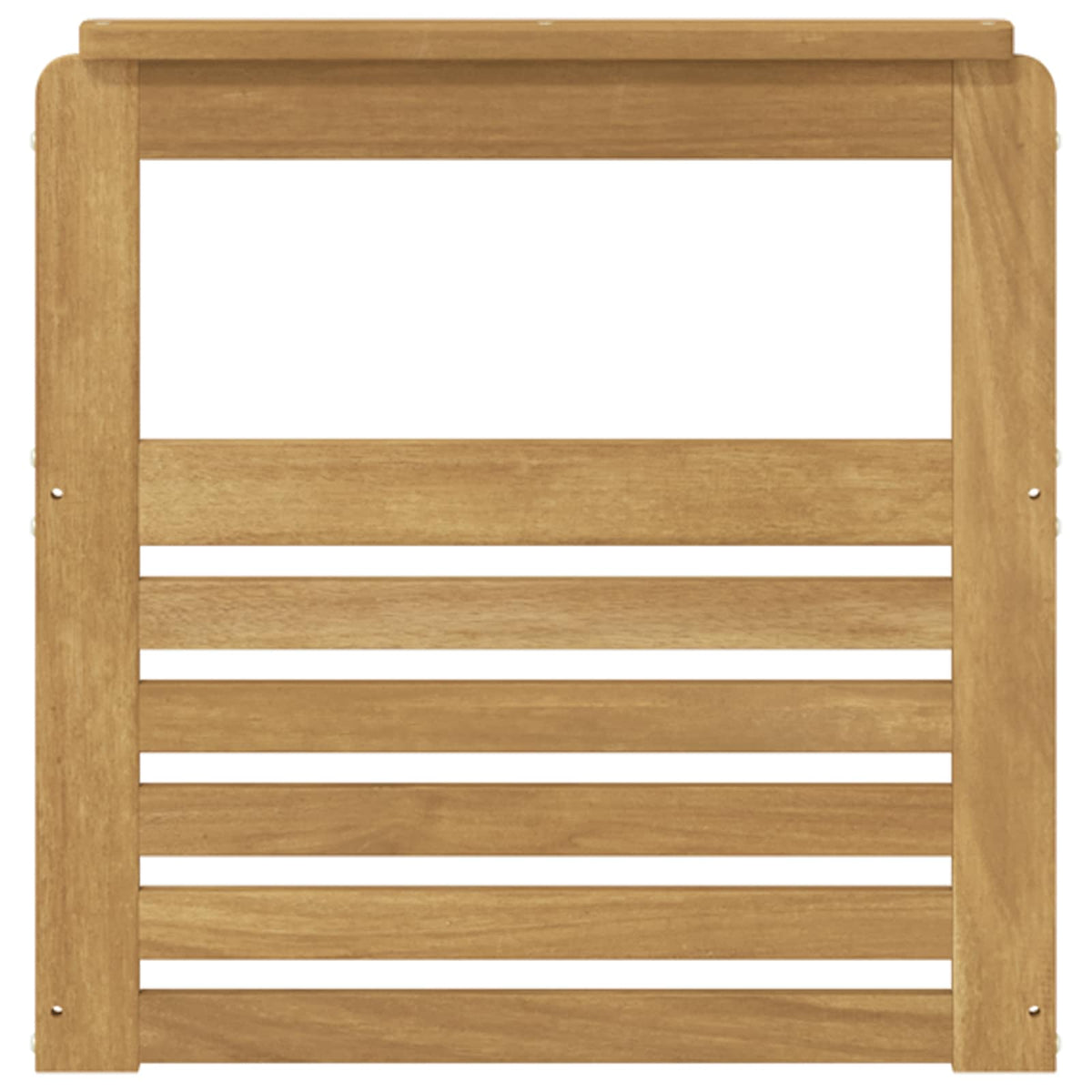 Modul naslona za ruke 2 pcs Bijela 59 x 6 x 61 cm