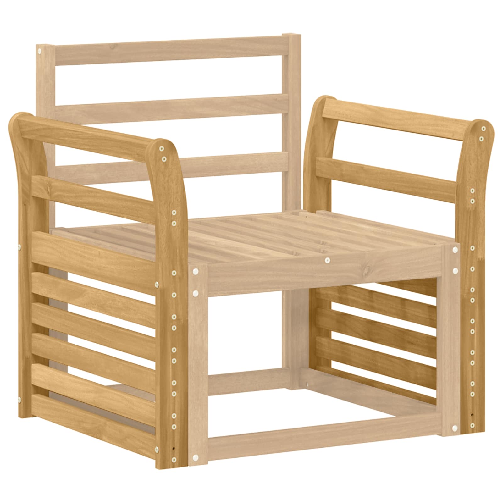 Modul naslona za ruke 2 pcs Bijela 58,5 x 8 x 60 cm