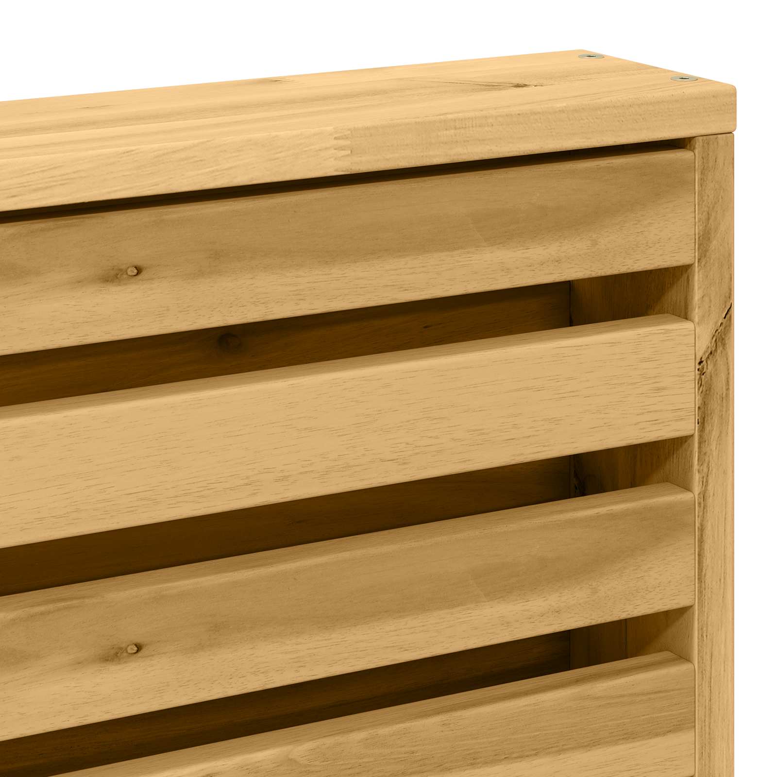 Modul naslona za ruke 2 kom. Bijela 58,5 x 10 x 61 cm
