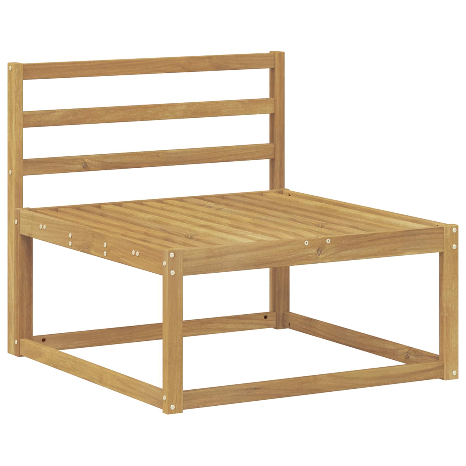 Srednja sofa za van Bijela 79 x 83 x 73 cm