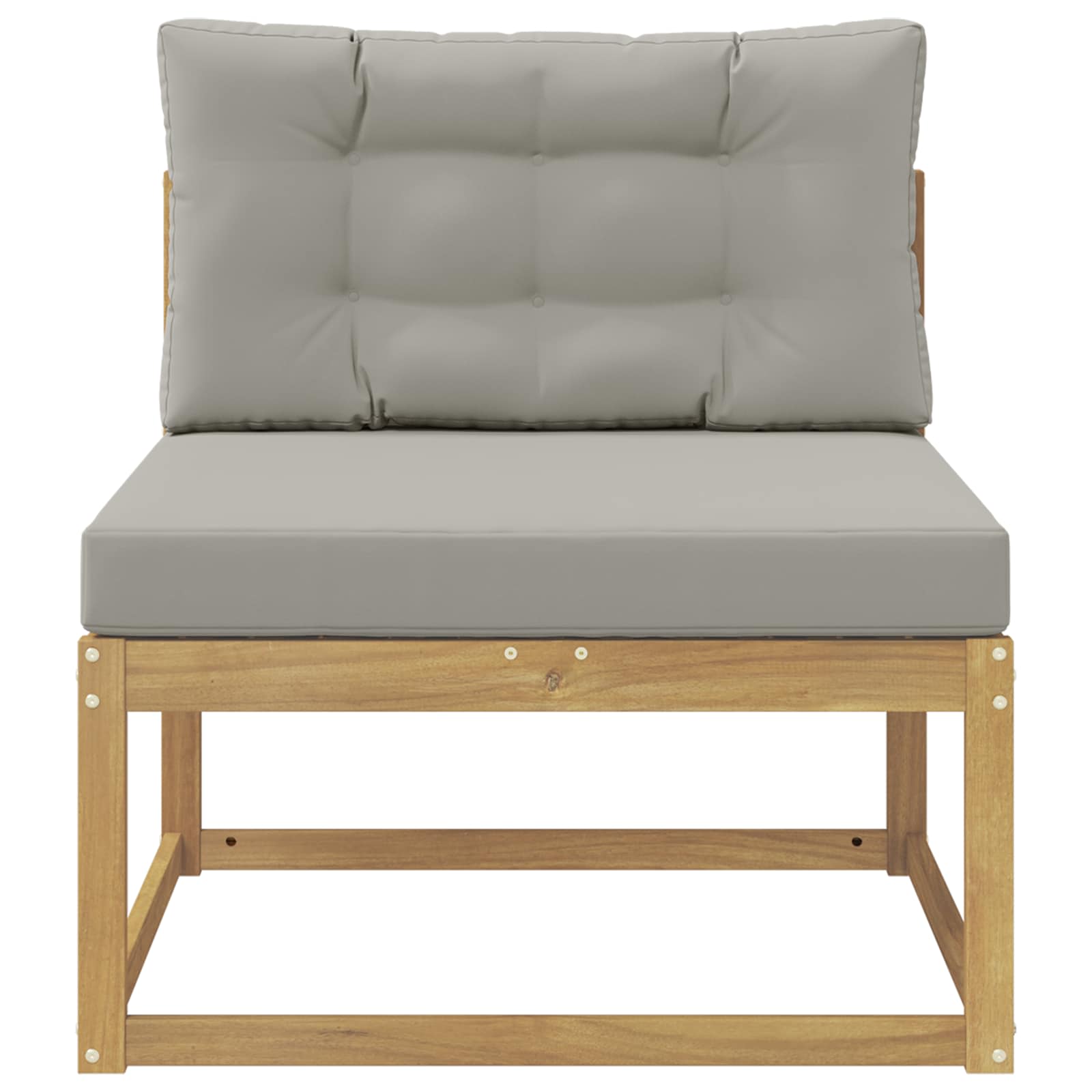 Srednja sofa za van Poliester Bijela