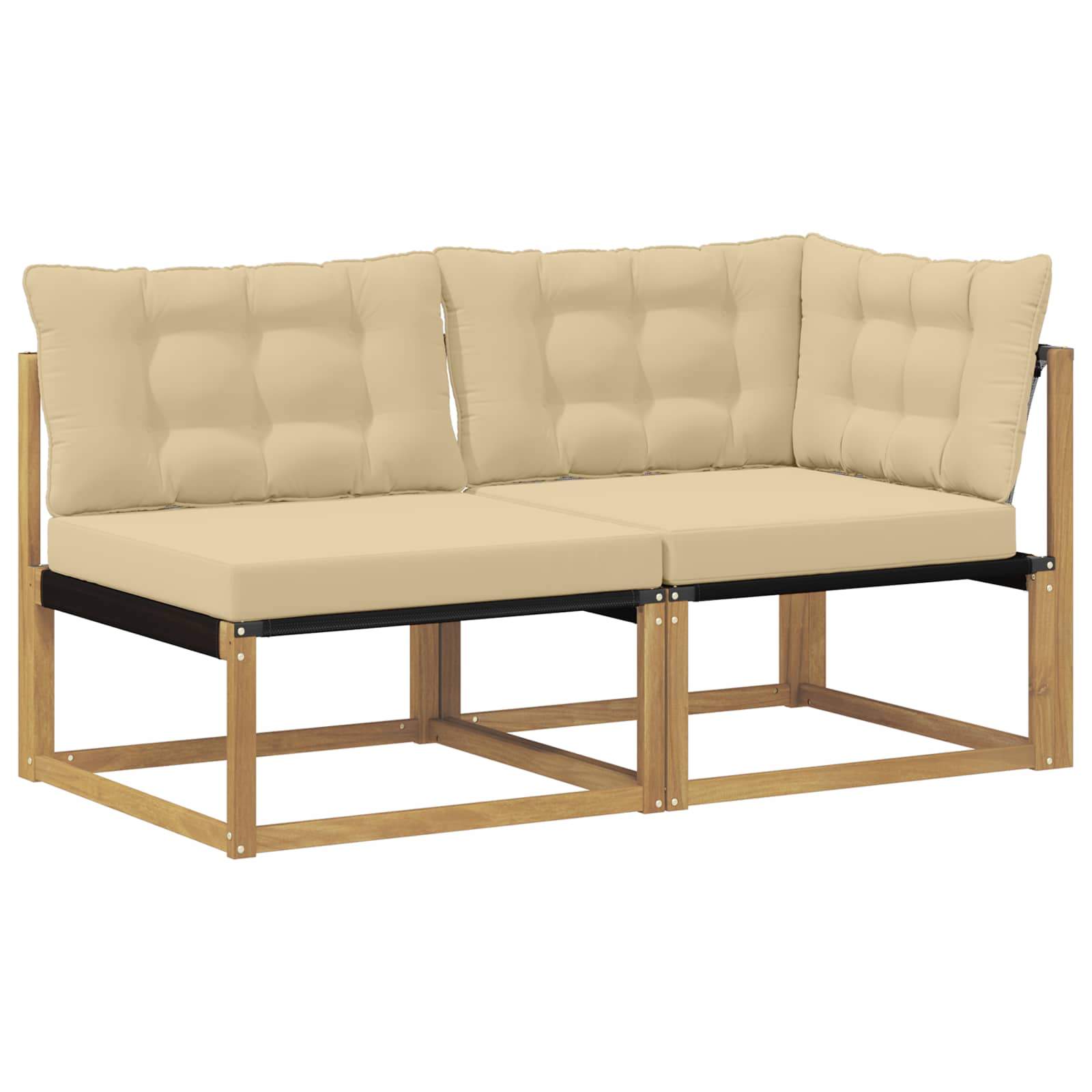 Sekcionalna sofa s jastukom Bijela 162,5 x 83 x 73 cm
