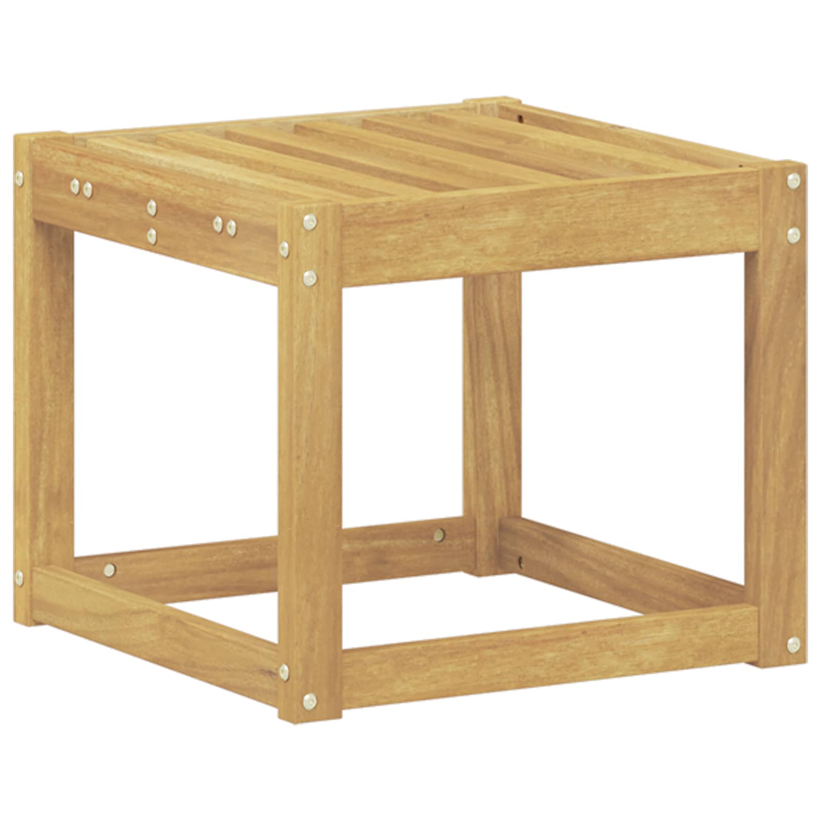 Vanjska stolica klupa Bijela 43 x 43 x 37 cm