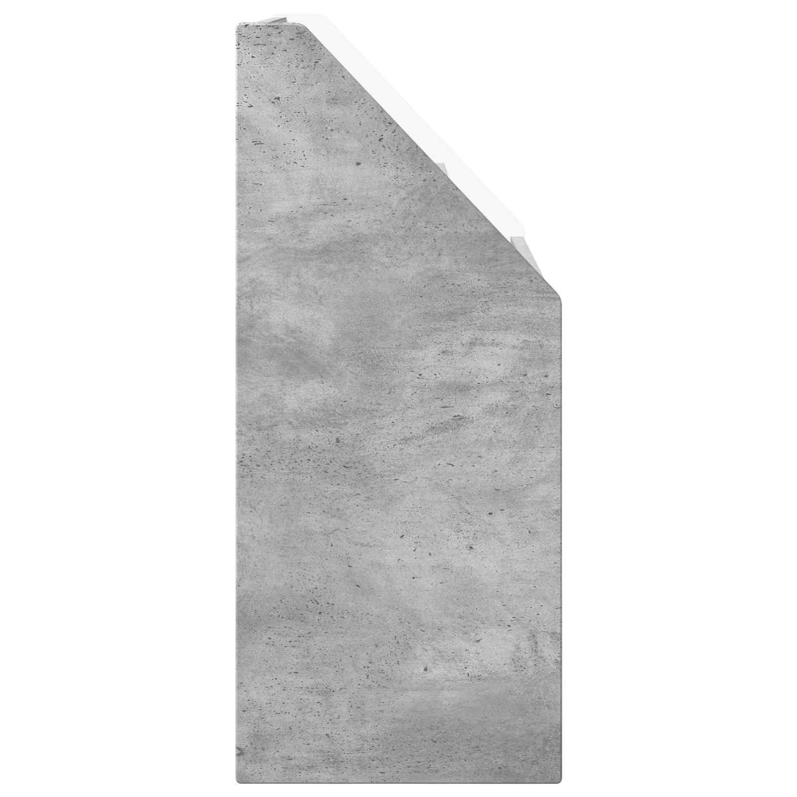 Polica za knjige za djecu Betonski sivi 72,5 x 29,5 x 69 cm
