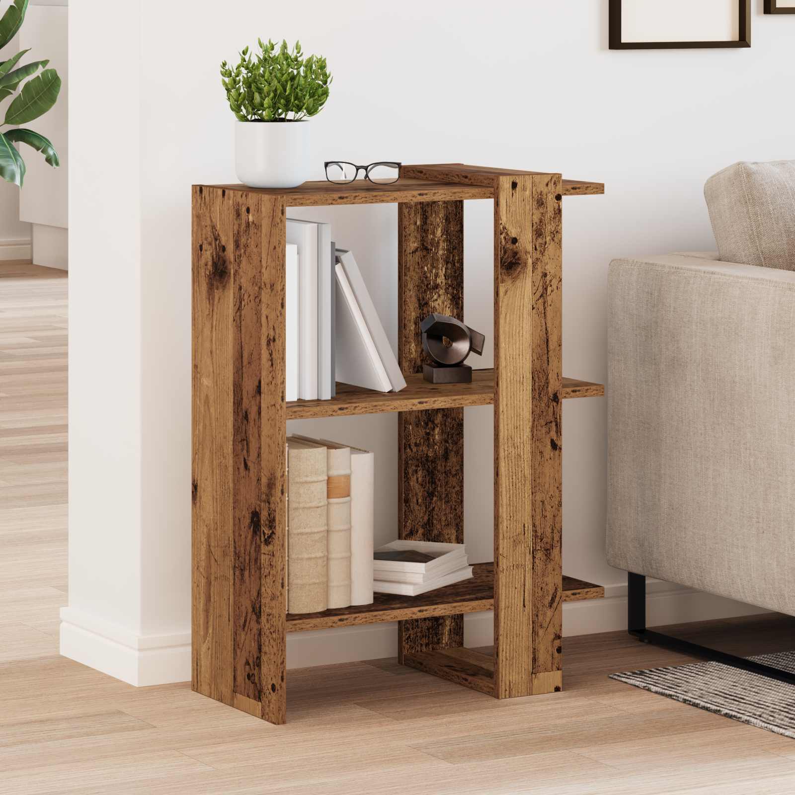 Polica Staro drvo 52 x 25 x 71,5 cm Konstruirano drvo