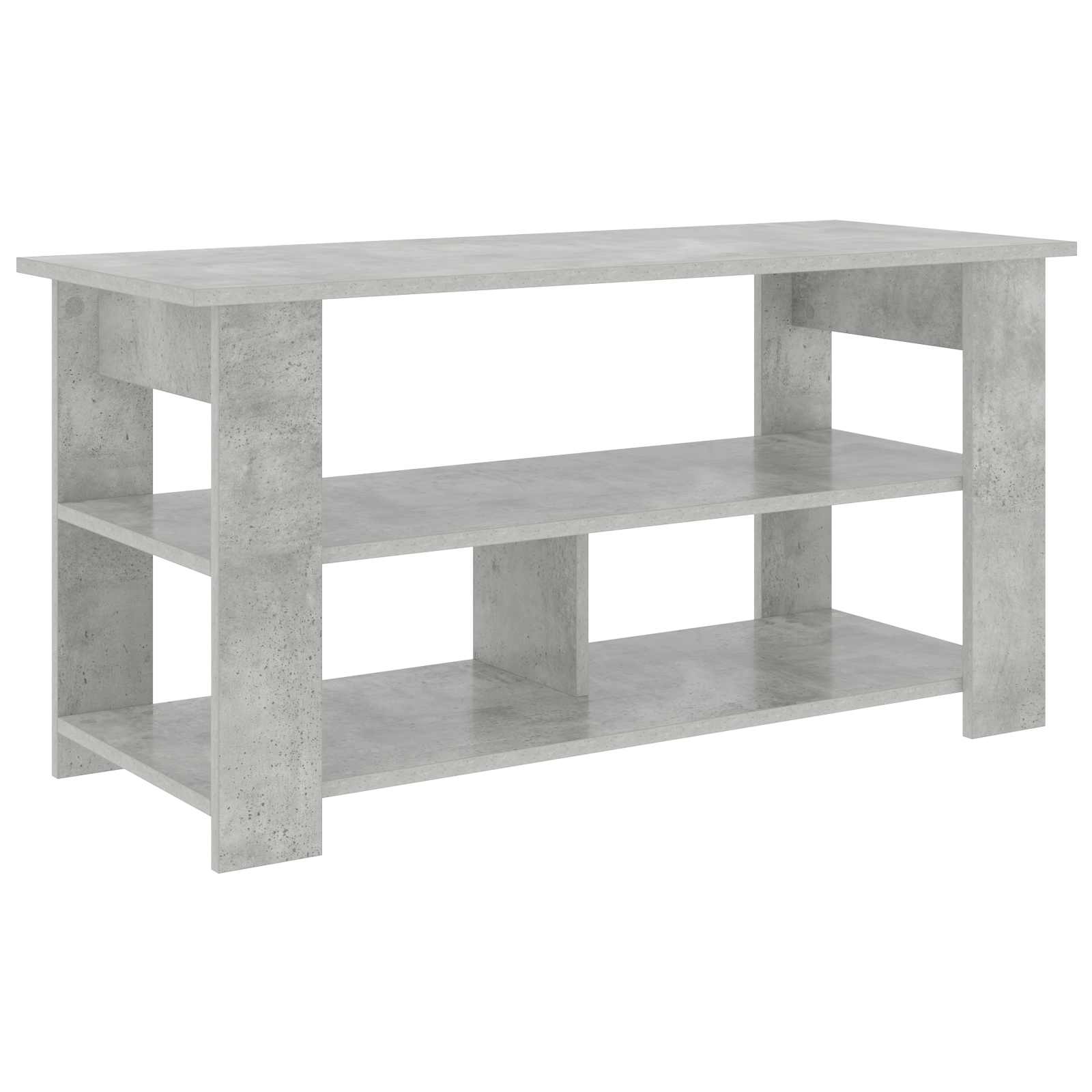 Stalak za TV Betonski sivi 100 x 40 x 50 cm