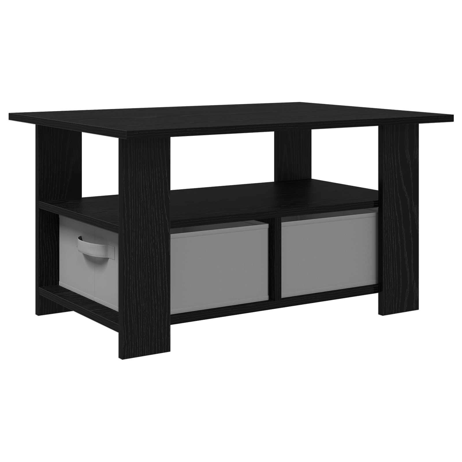 Kava Stol Crni hrast 77 x 55 x 42 cm Konstruirano drvo