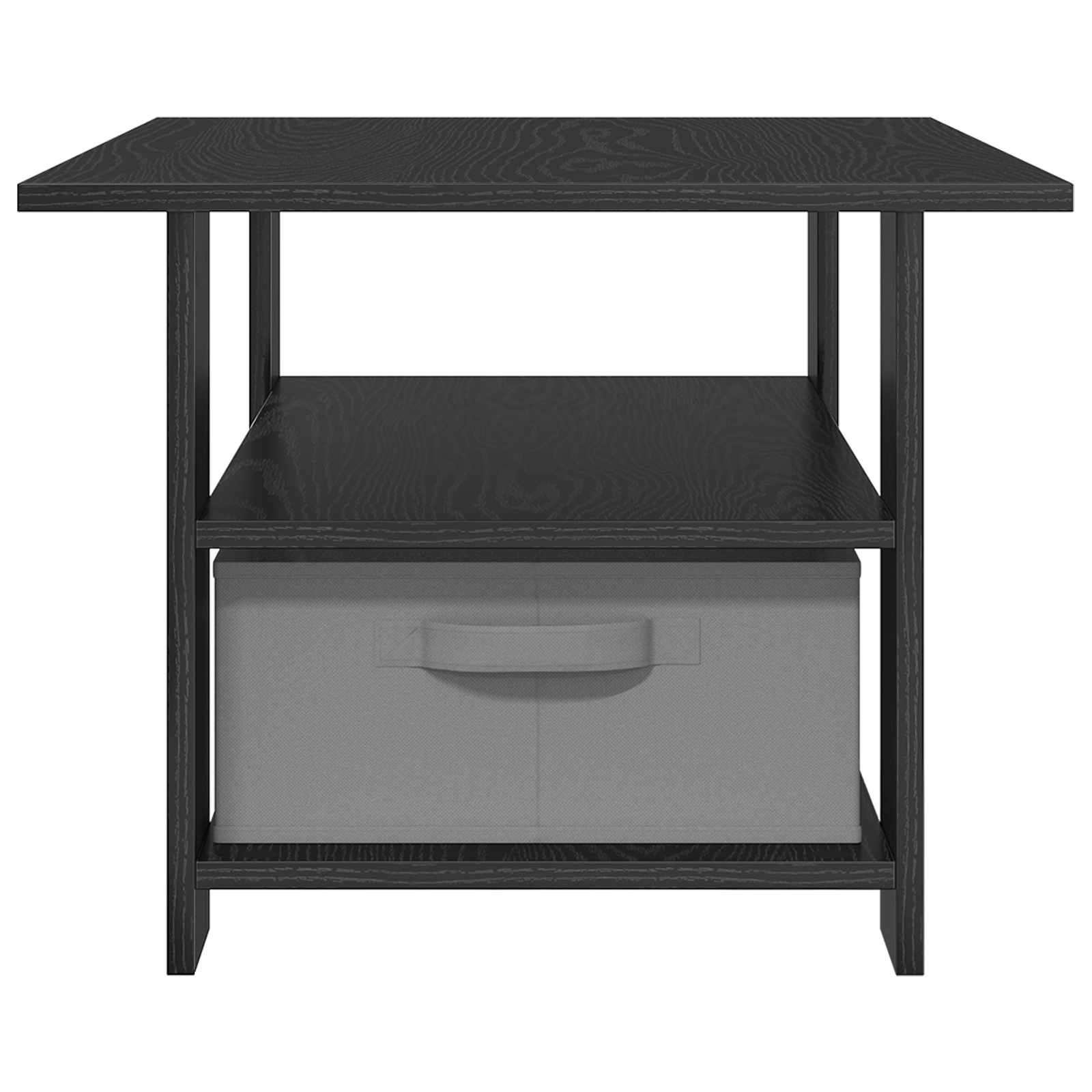 Kava Stol Crni hrast 77 x 55 x 42 cm Konstruirano drvo