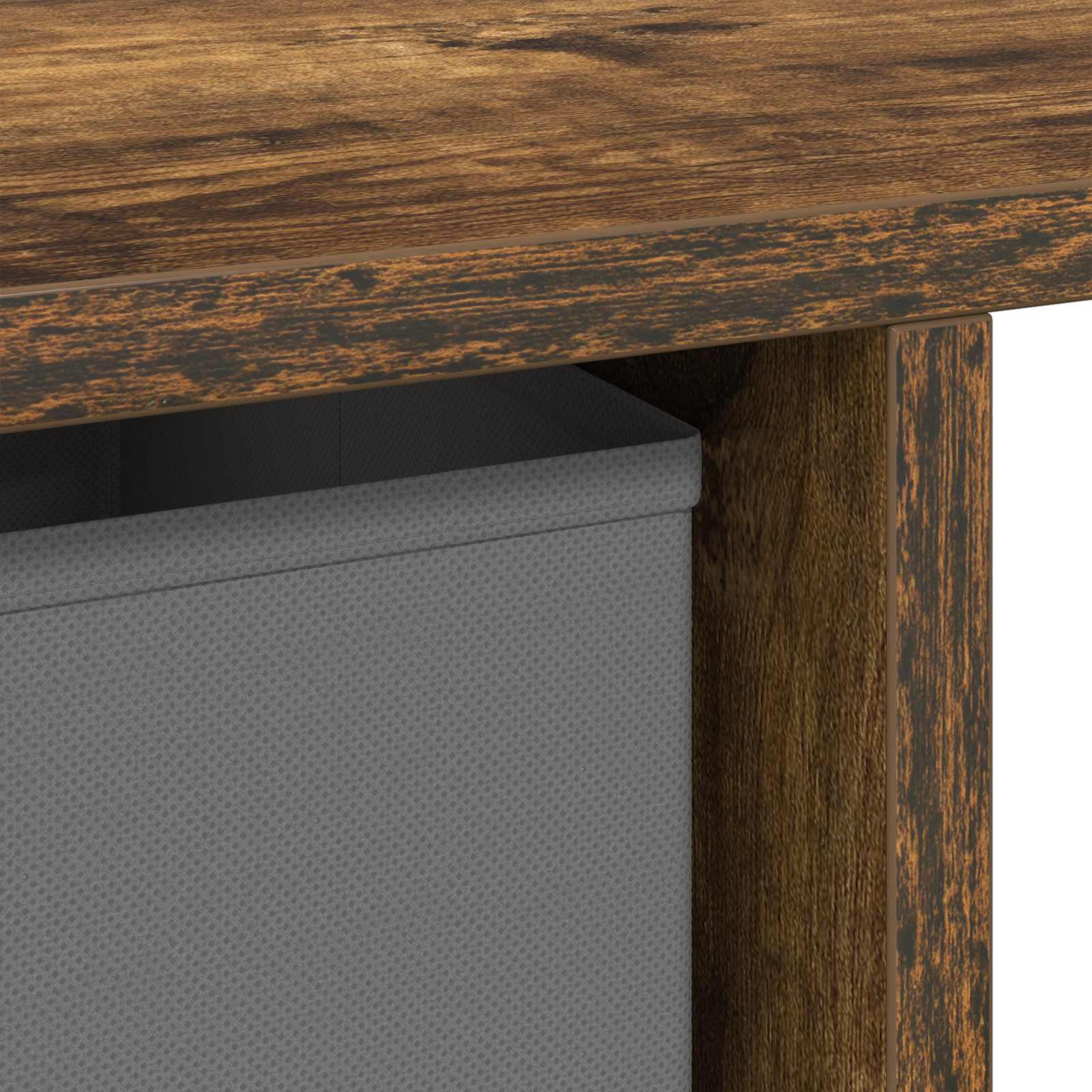 Stol Dimljeni hrast 100 x 40 x 75 cm Konstruirano drvo