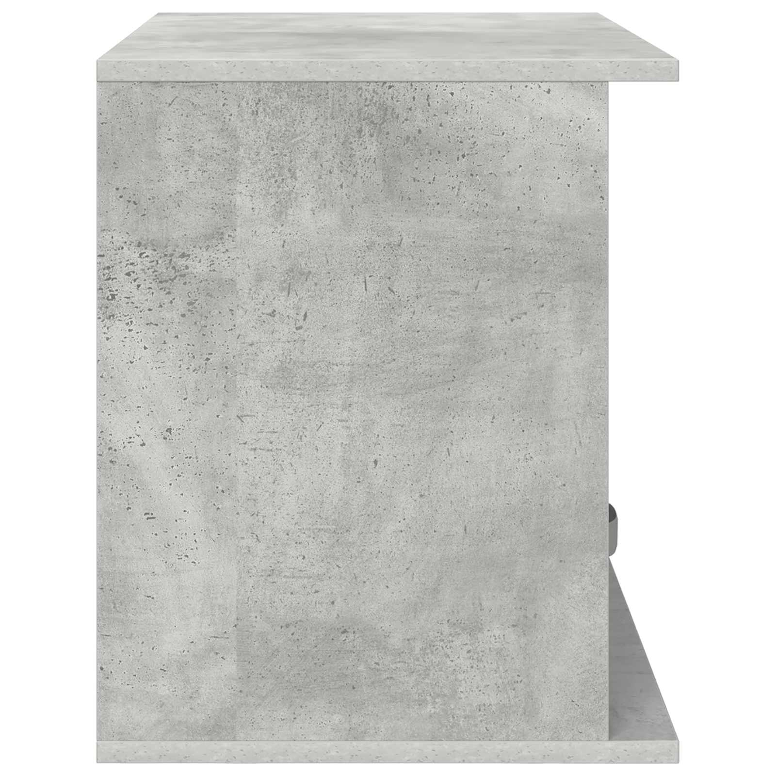 Stalak za TV s ladicama Betonski sivi 79 x 40 x 48 cm