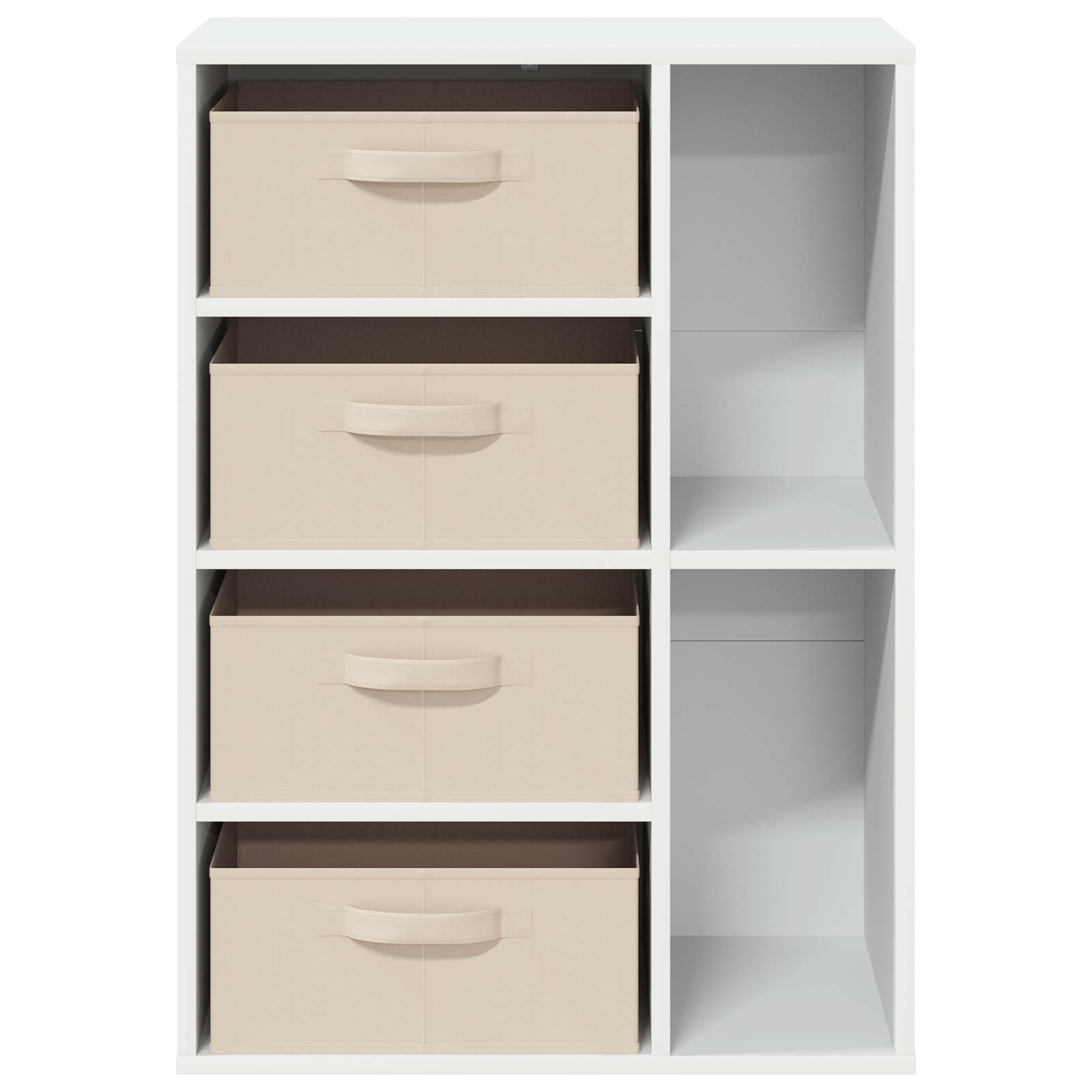 Kreveta s ladicama Bijelo 60 x 33,5 x 84 cm