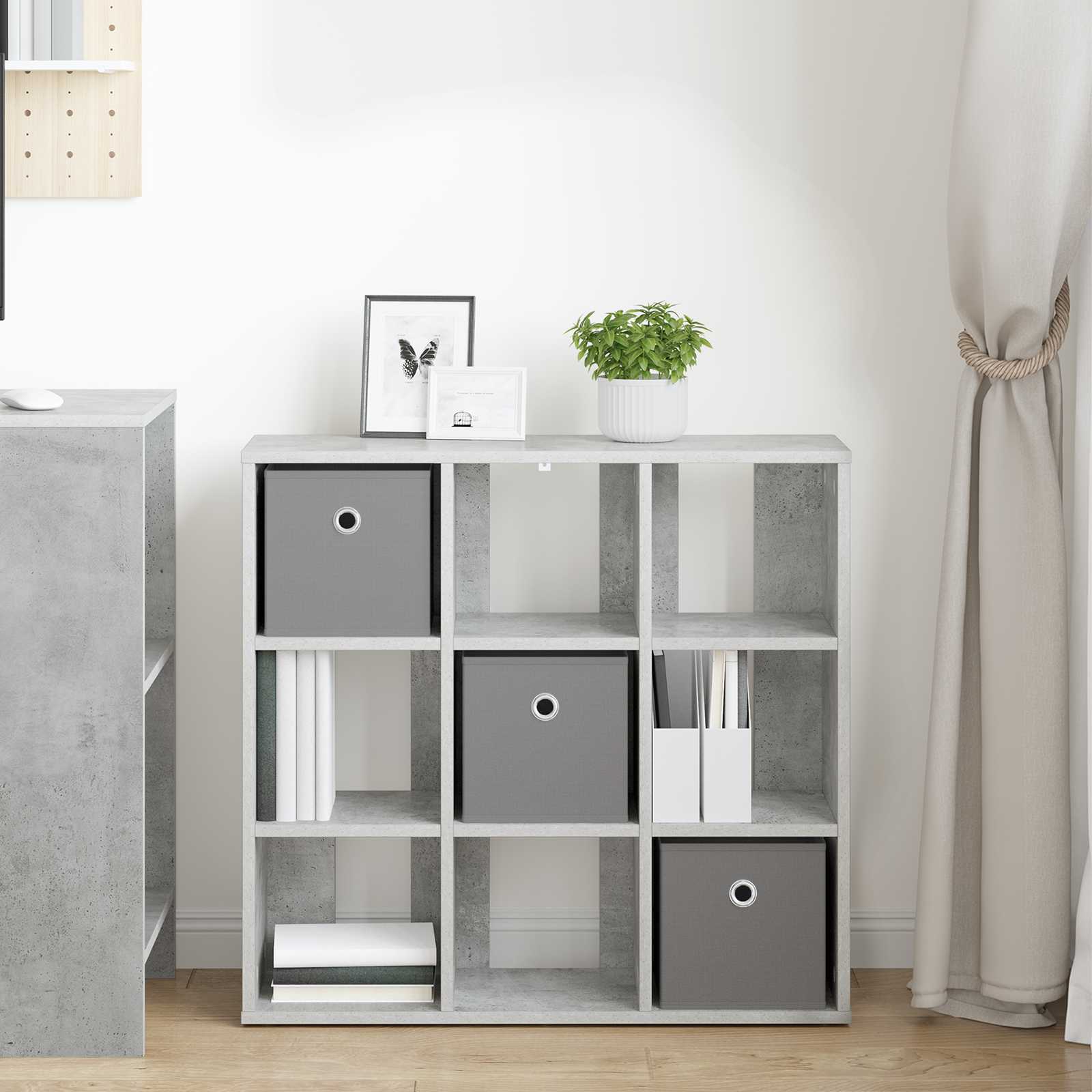 Kreveta s ladicama Betonski sivi 73,5 x 24 x 69,5 cm