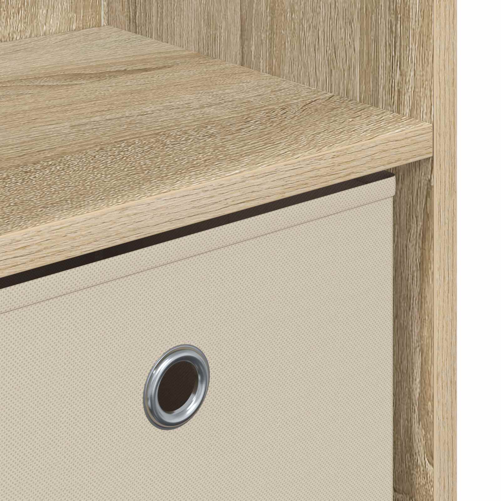 Kreveta s ladicama Sonoma hrast 88,5 x 27,5 x 63,5 cm