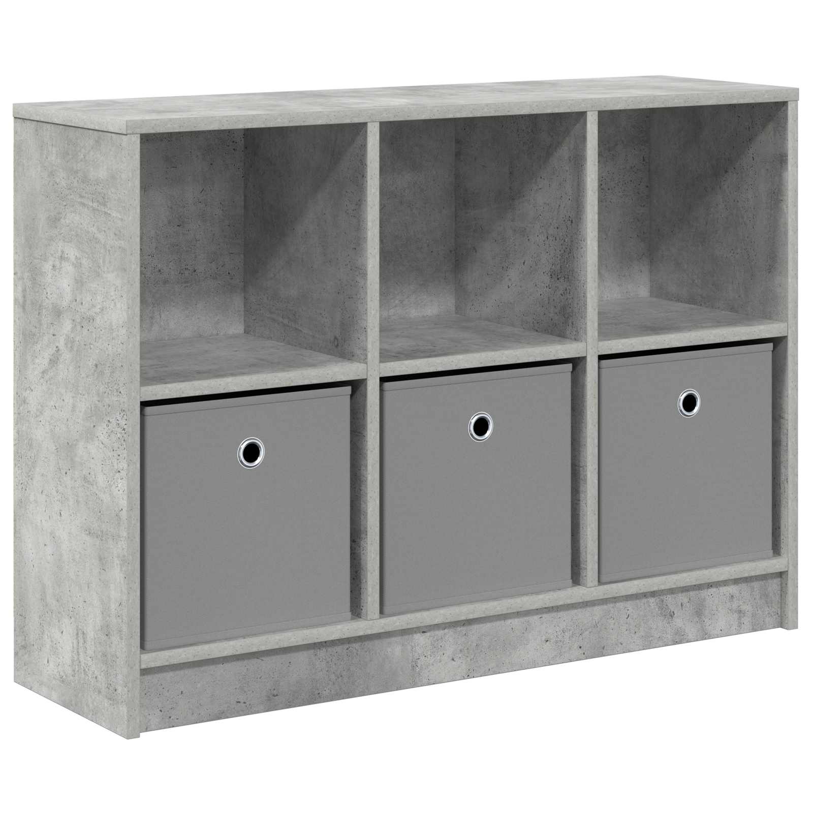 Kreveta s ladicama Betonski sivi 88,5 x 27,5 x 63,5 cm