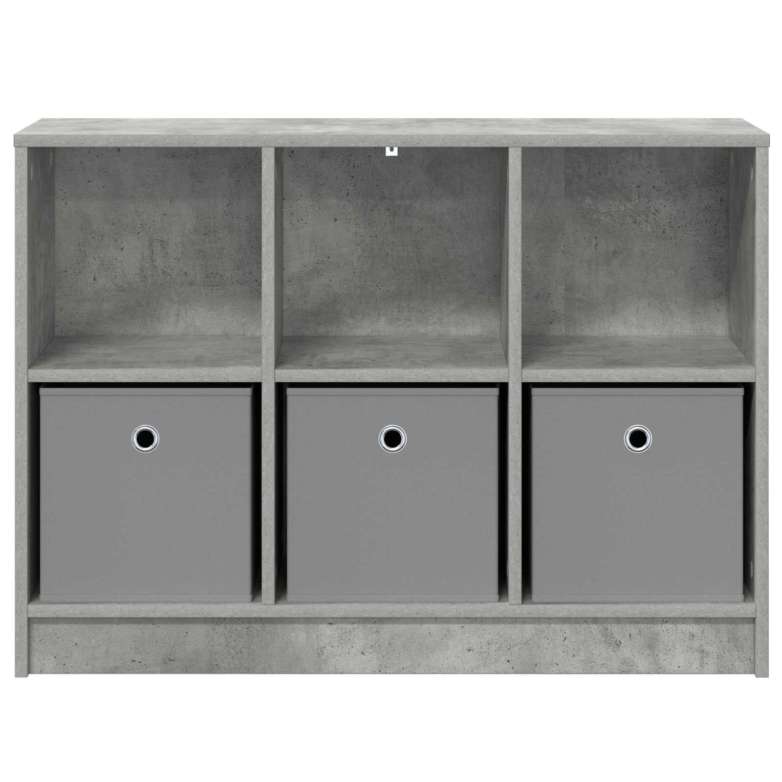 Kreveta s ladicama Betonski sivi 88,5 x 27,5 x 63,5 cm