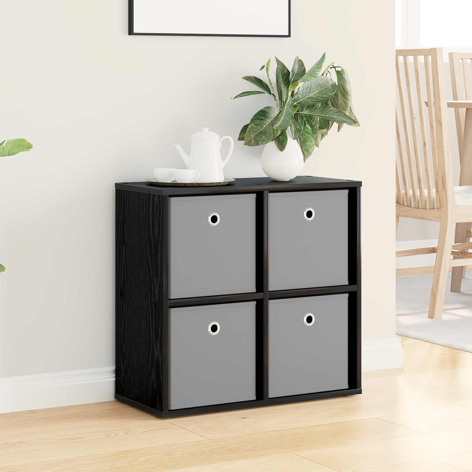 Kreveta s ladicama Crni hrast 59,5 x 27 x 57 cm