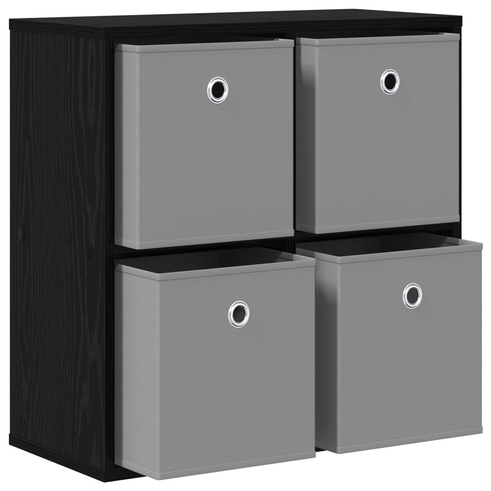 Kreveta s ladicama Crni hrast 59,5 x 27 x 57 cm