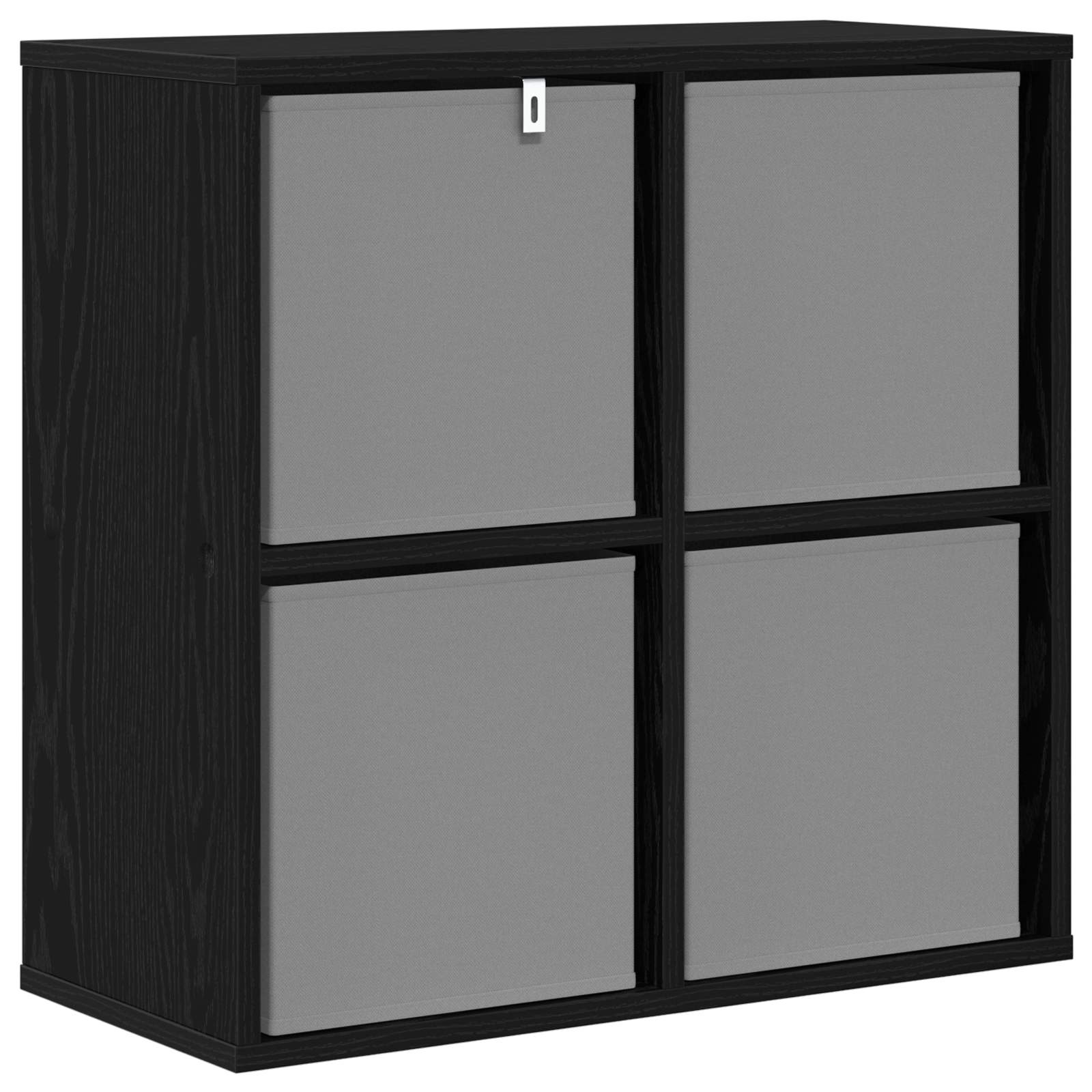 Kreveta s ladicama Crni hrast 59,5 x 27 x 57 cm