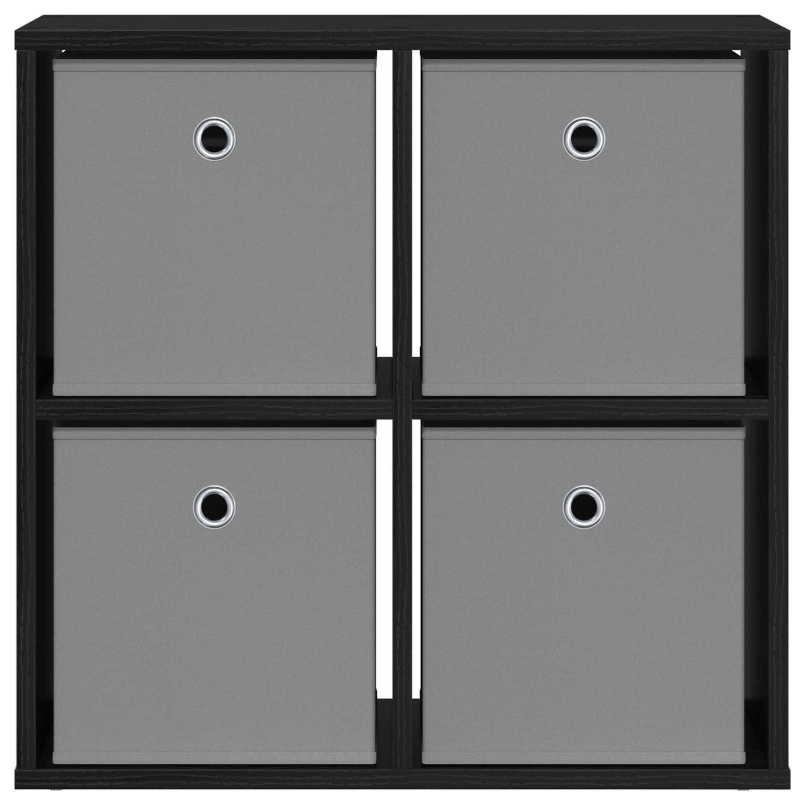 Kreveta s ladicama Crni hrast 59,5 x 27 x 57 cm