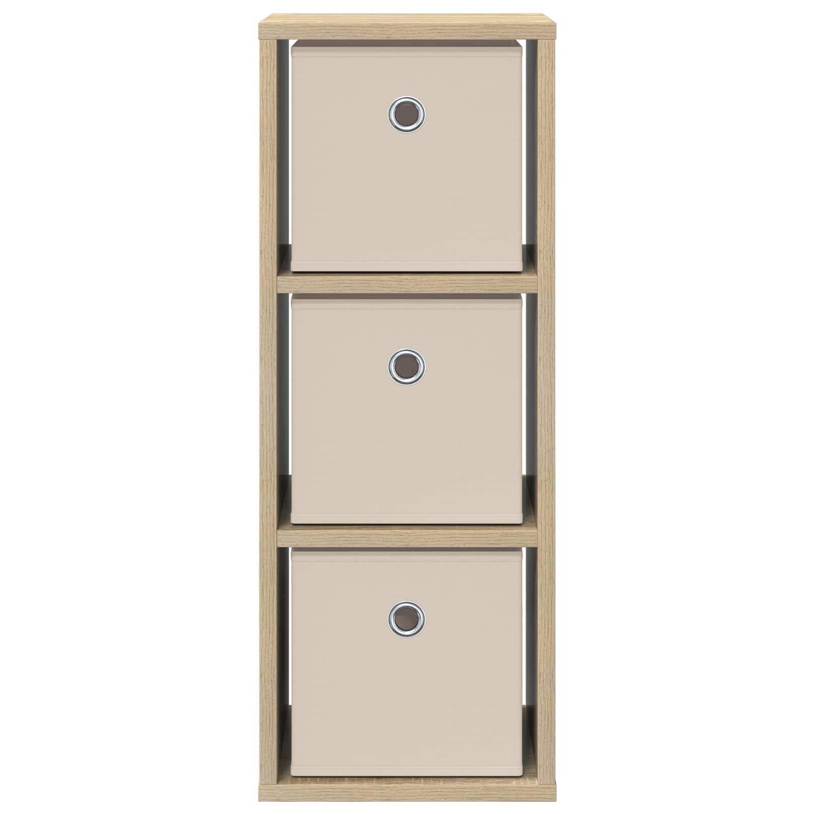 Kreveta s ladicama Sonoma hrast 25,5 x 22 x 69,5 cm