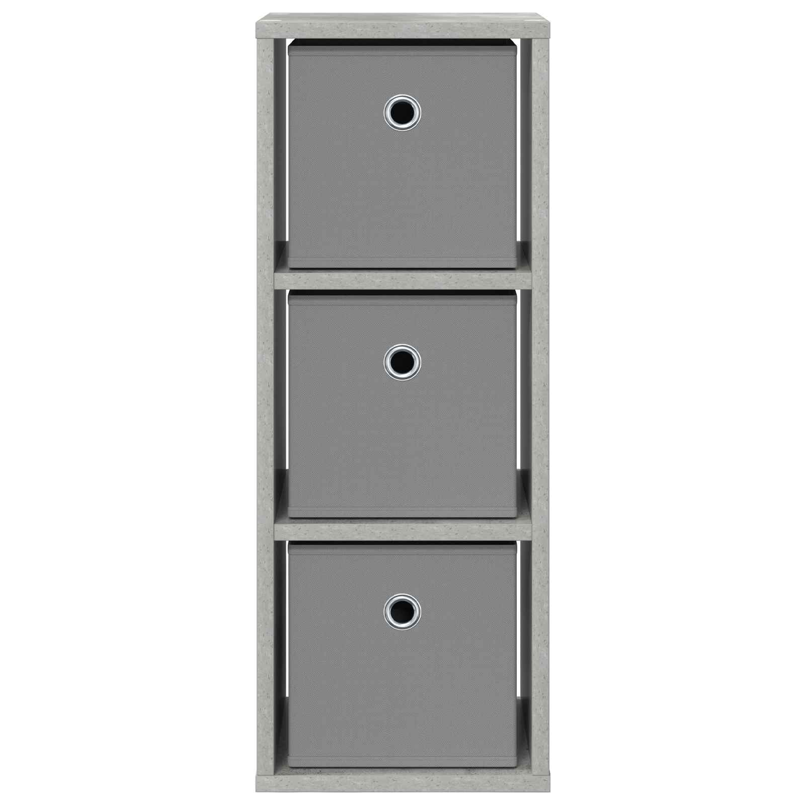 Kreveta s ladicama Betonski sivi 25,5 x 22 x 69,5 cm