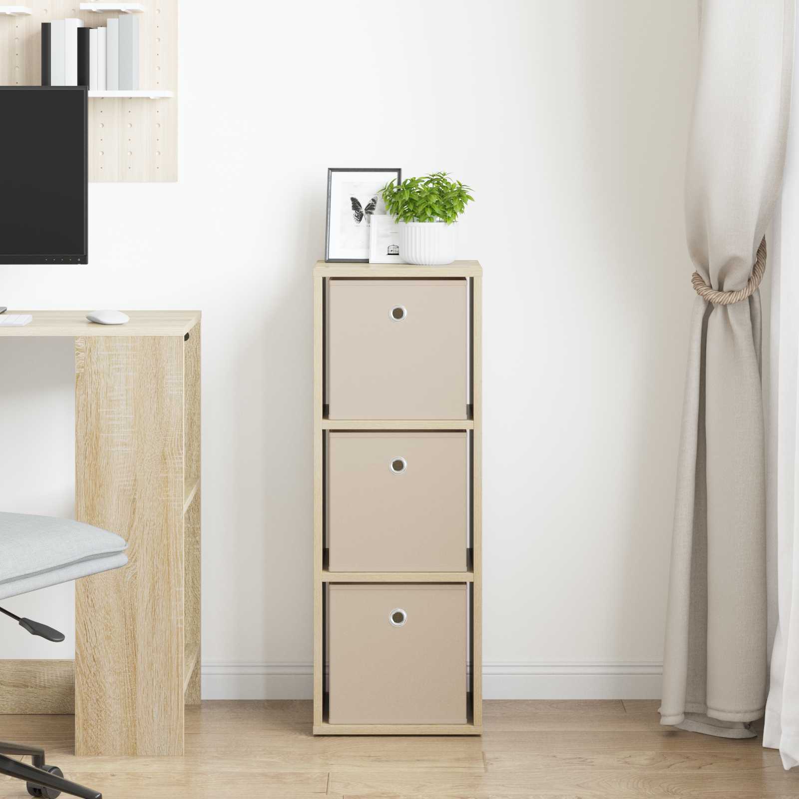 Kreveta s ladicama Sonoma hrast 30,5 x 27 x 84,5 cm